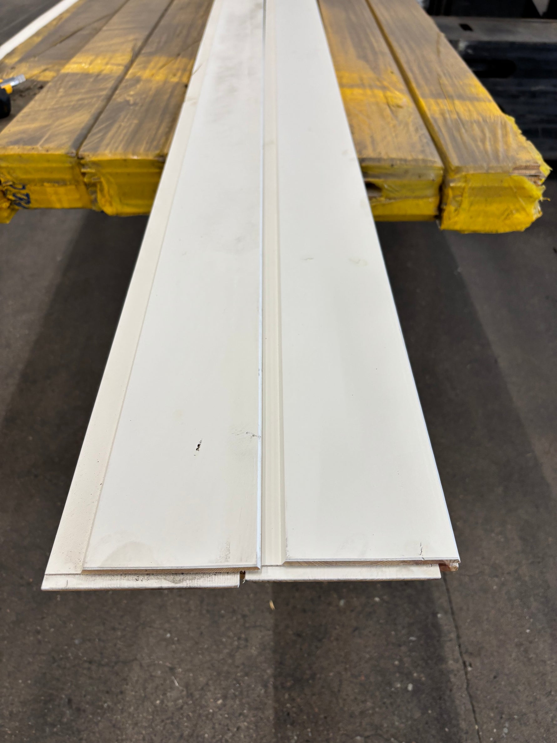 Parti Innerpanel 15x120mm Slät Vit (4.10-4.78m) 24,75kvm