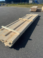 Utsorterat Paket Reglar och Glespanel 3,60–4,80m Blandade Dimensioner