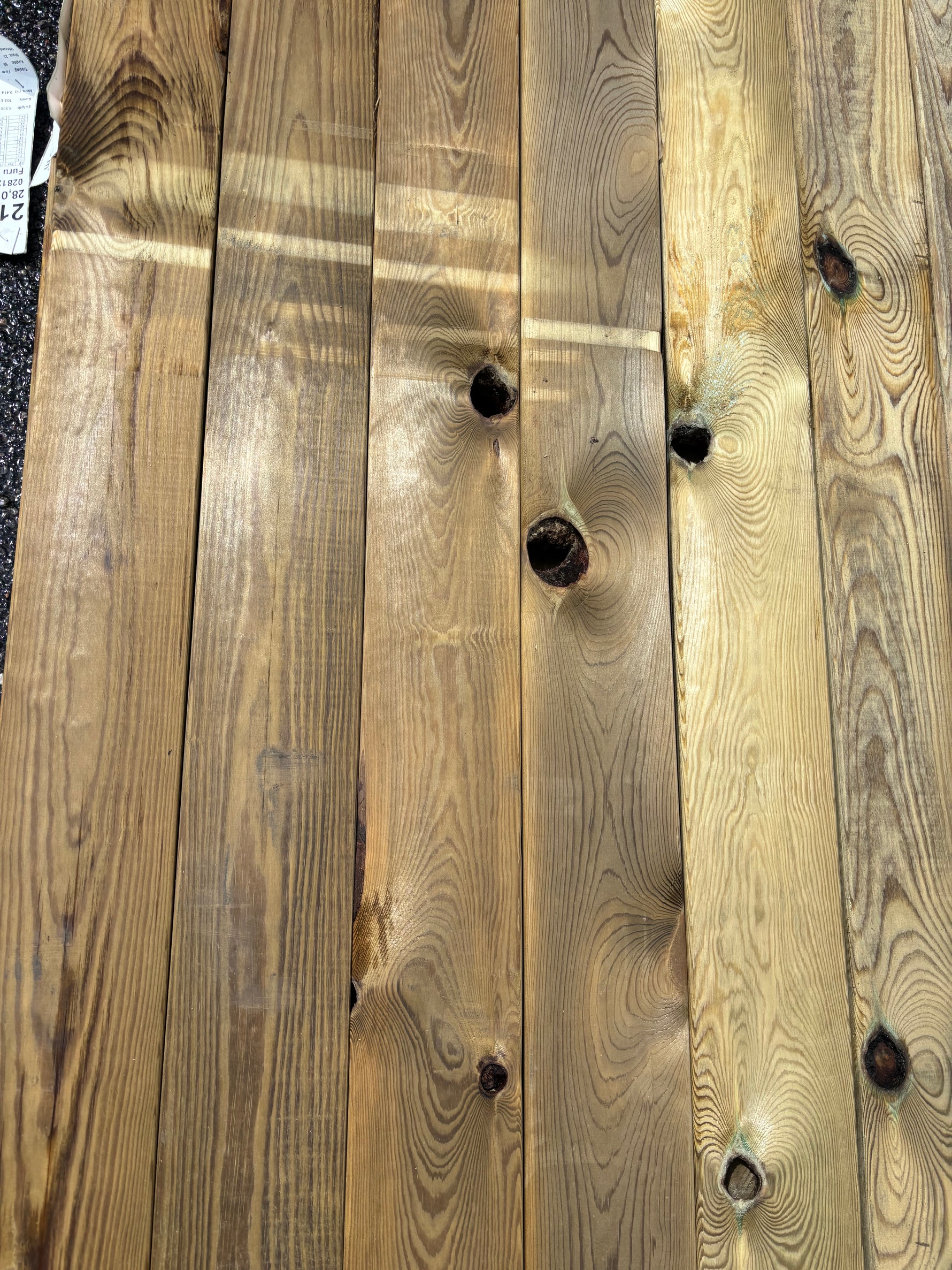 Paket Trall Furu 28x120mm 4,50m 23st Impregnerad B-kvalitet