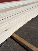 Paket Finsågade Brädor 28x170mm, 102st 5.10m Grundmålade