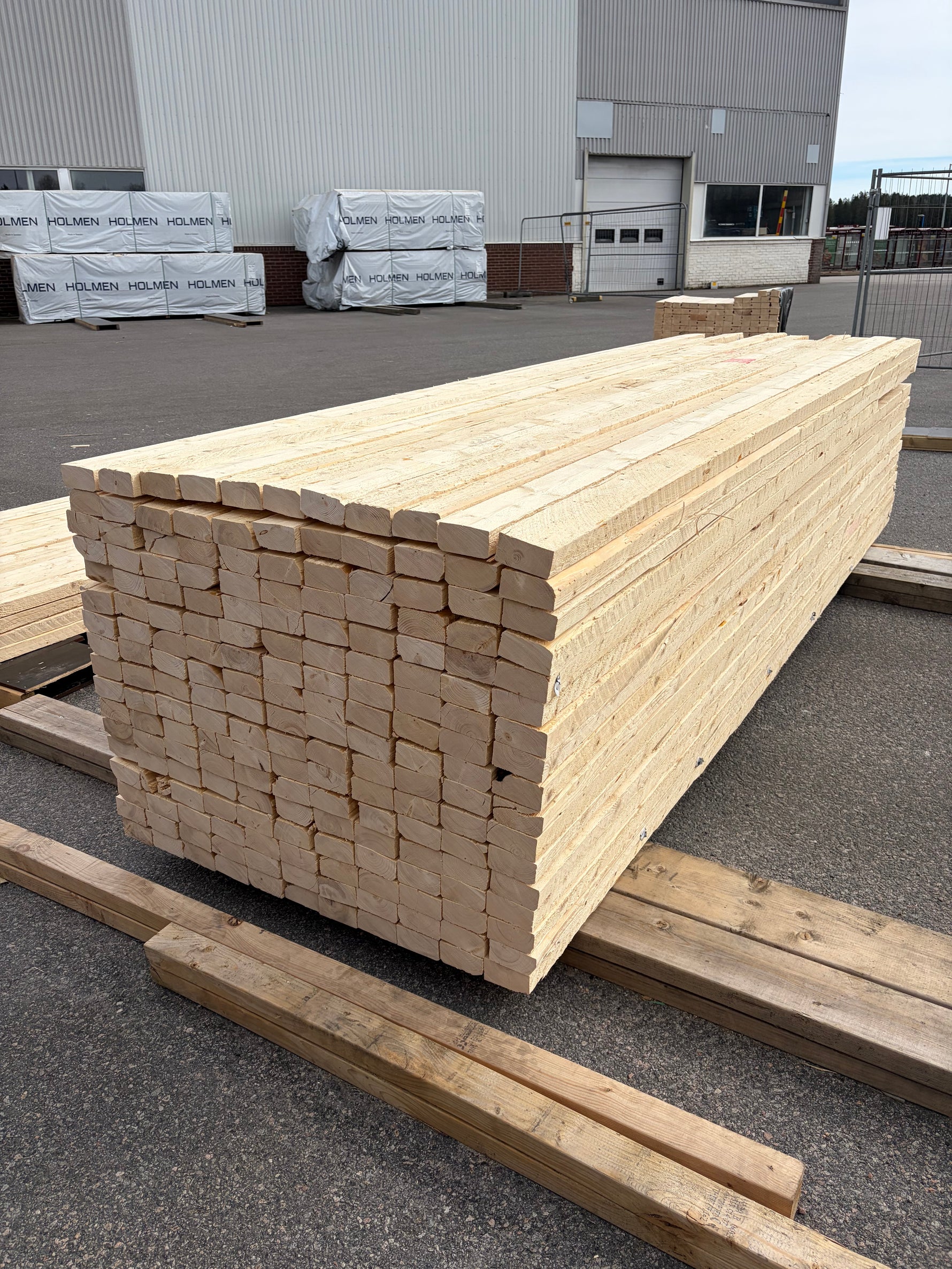 Paket Ohyvlade Reglar 45x90mm, 187st (2,7–3,6m)