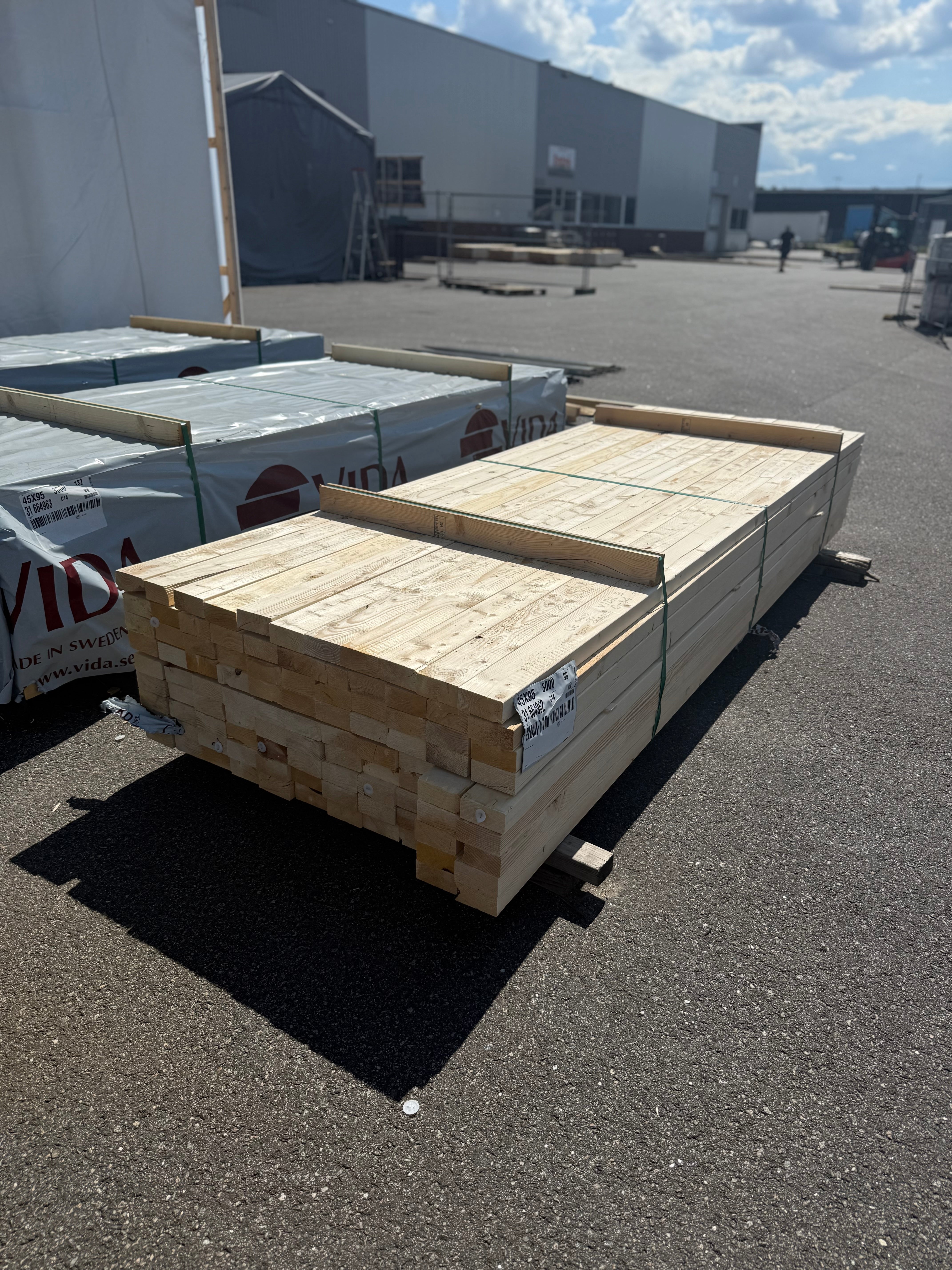 Paket Reglar 45x95mm- 3.0m 99st c14