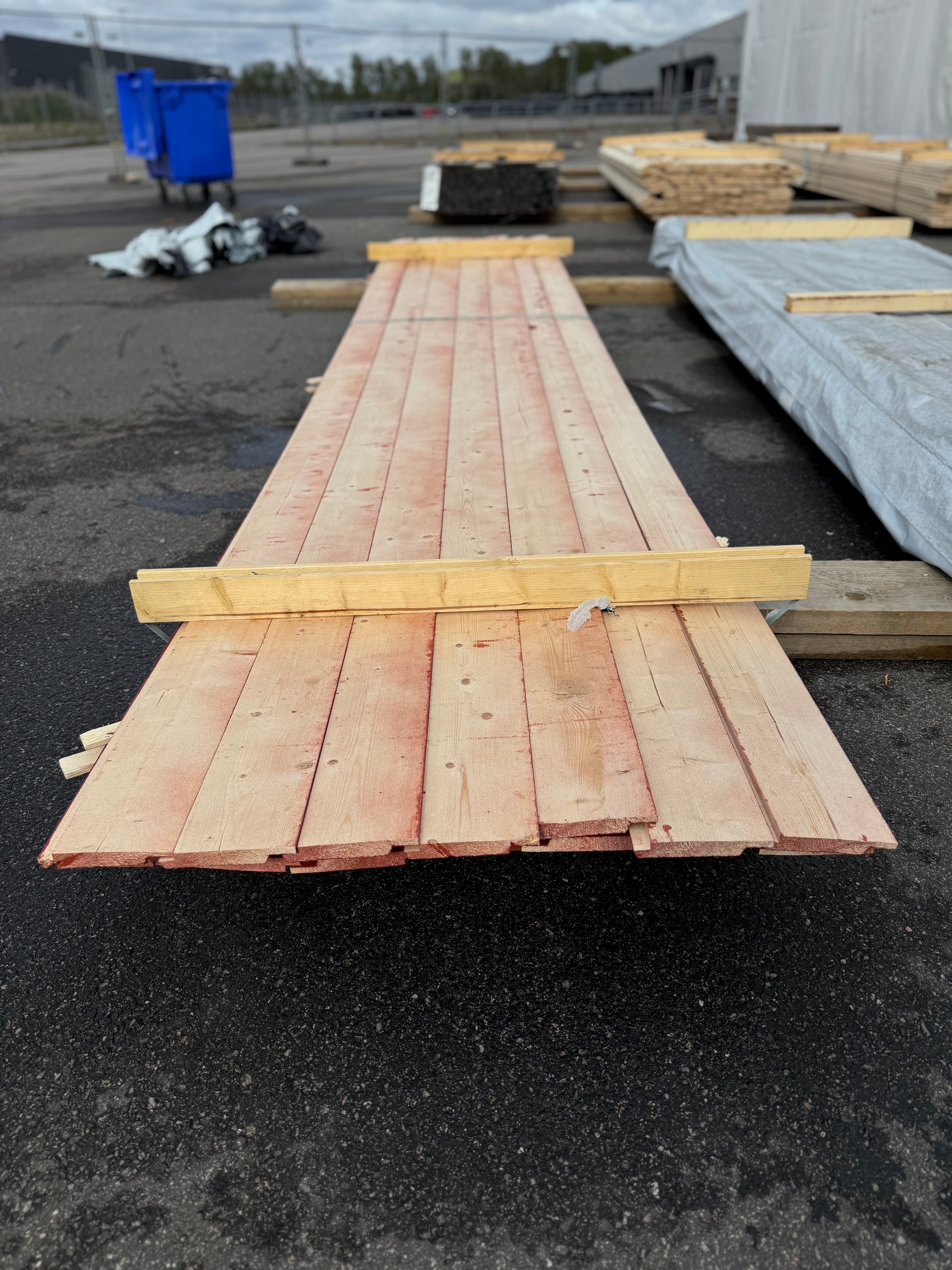 Paket Falsad Spårpanel 22x145mm 4.80m 21st