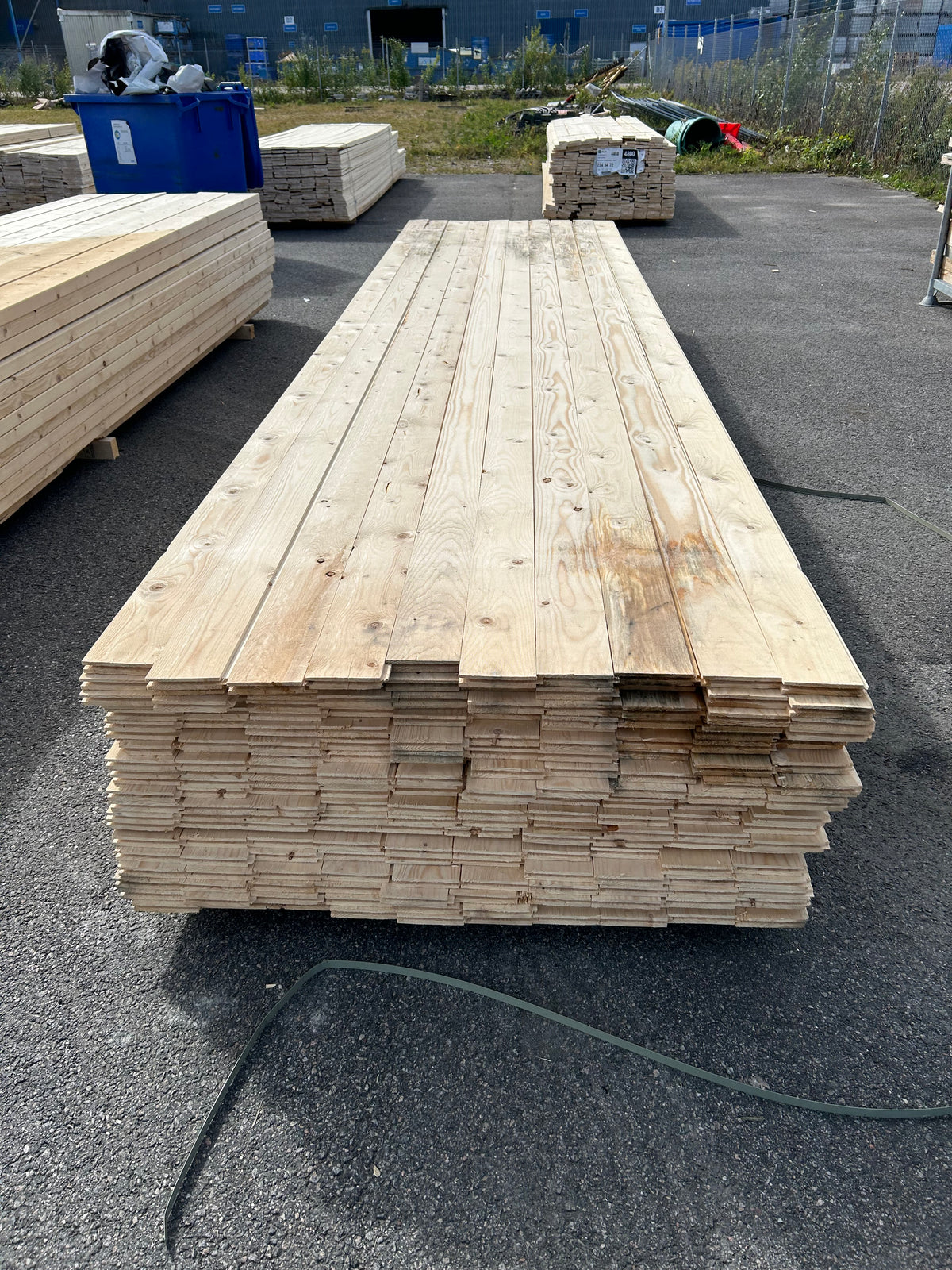 Parti Råspont 20x120 mm – 4,80m 220st (Fuktskadat)