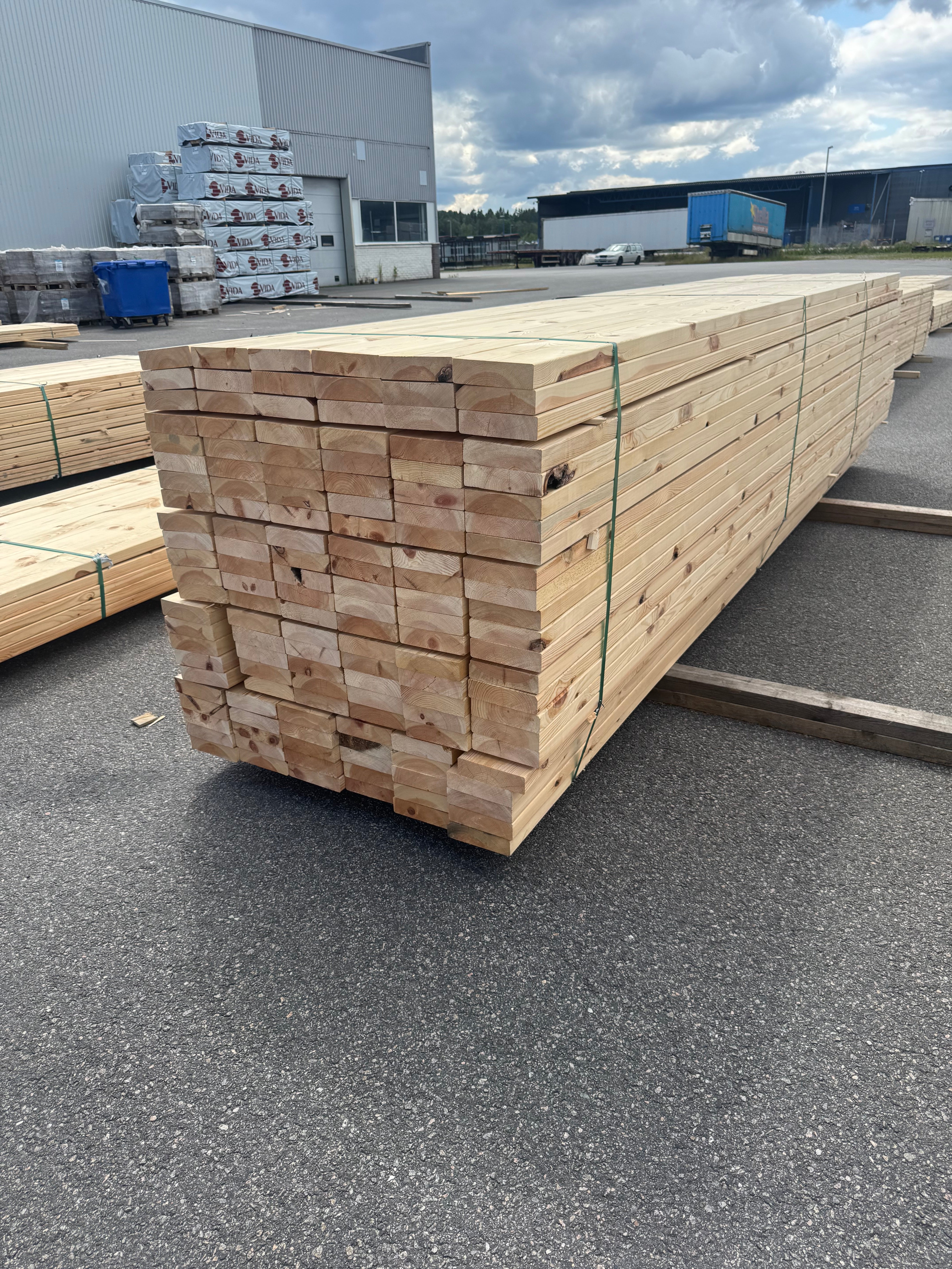 Paket Reglar 45x170 – 138 st (4,80 m, furu)