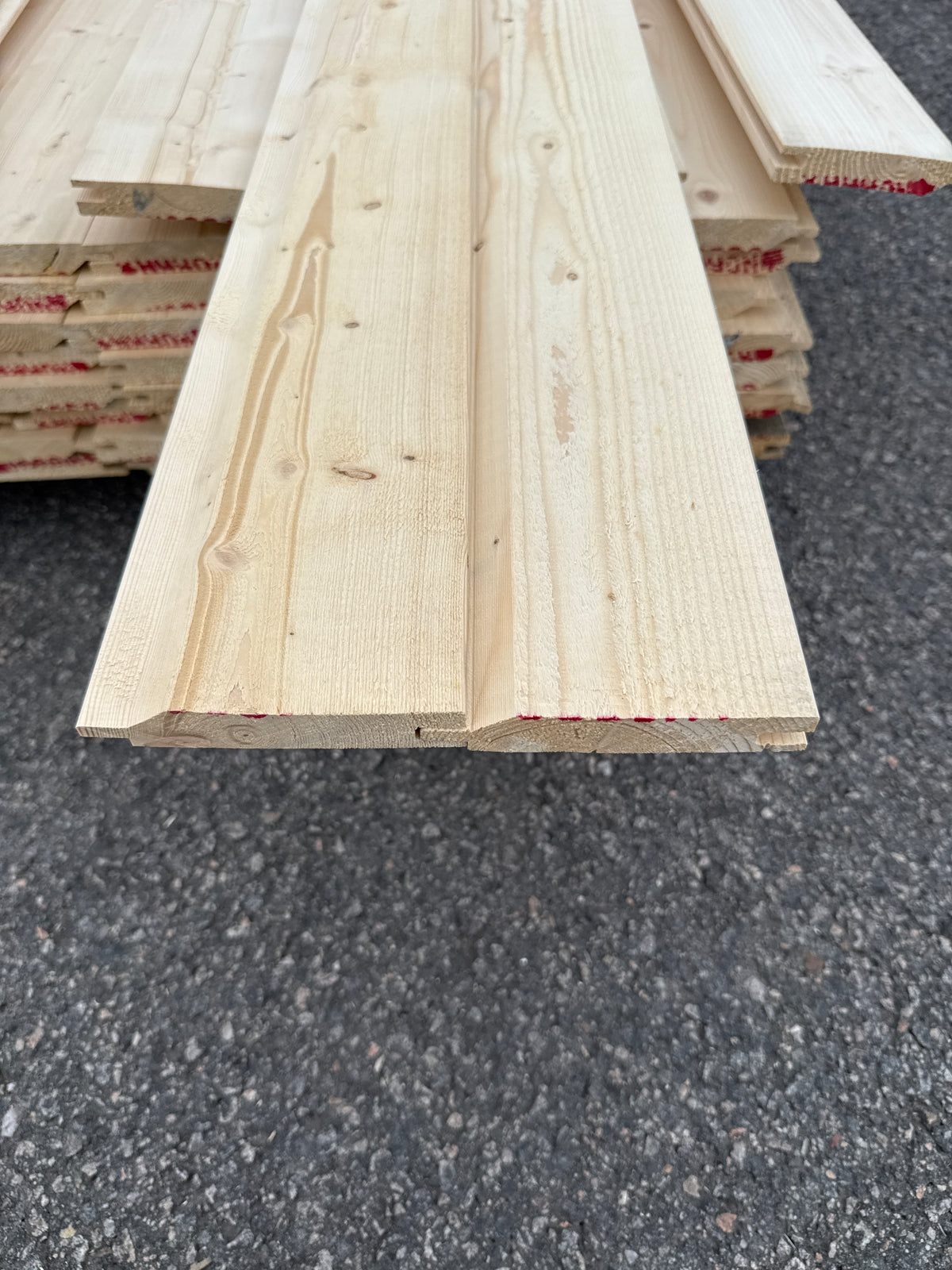 Paket Enkelfasspont 22x120mm, 82st 3,60m- Obehandlad