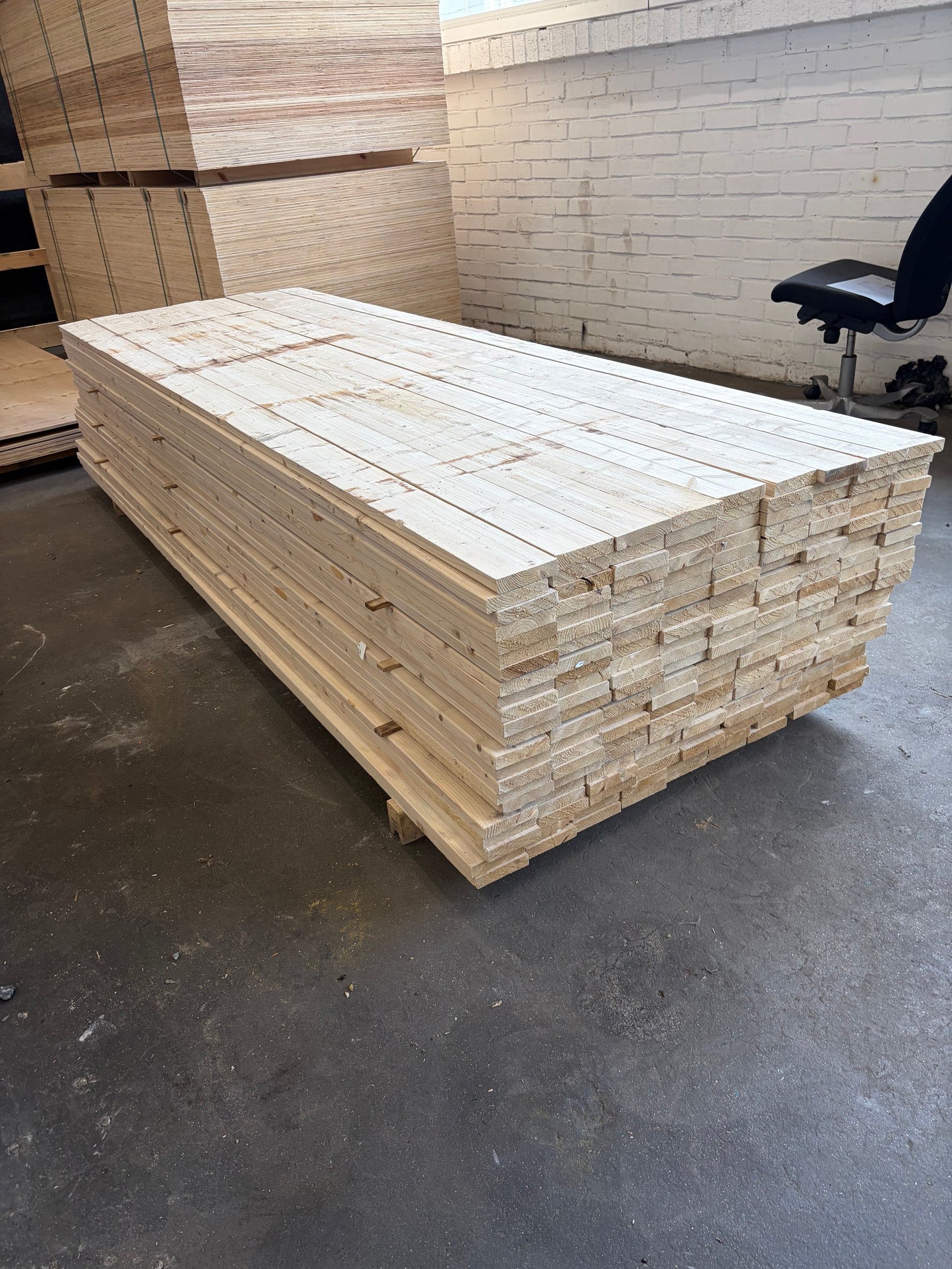 Paket Brandskyddsimpregnerat Virke 21x95mm, 2,7 m - 198 st