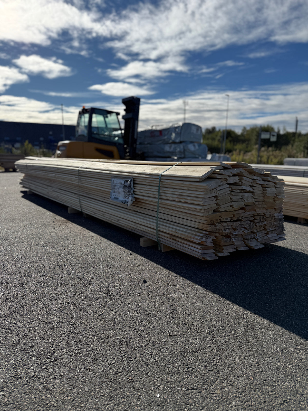 Paket Dubbelfasspont 22x145mm 5,40m 182st Obehandlade