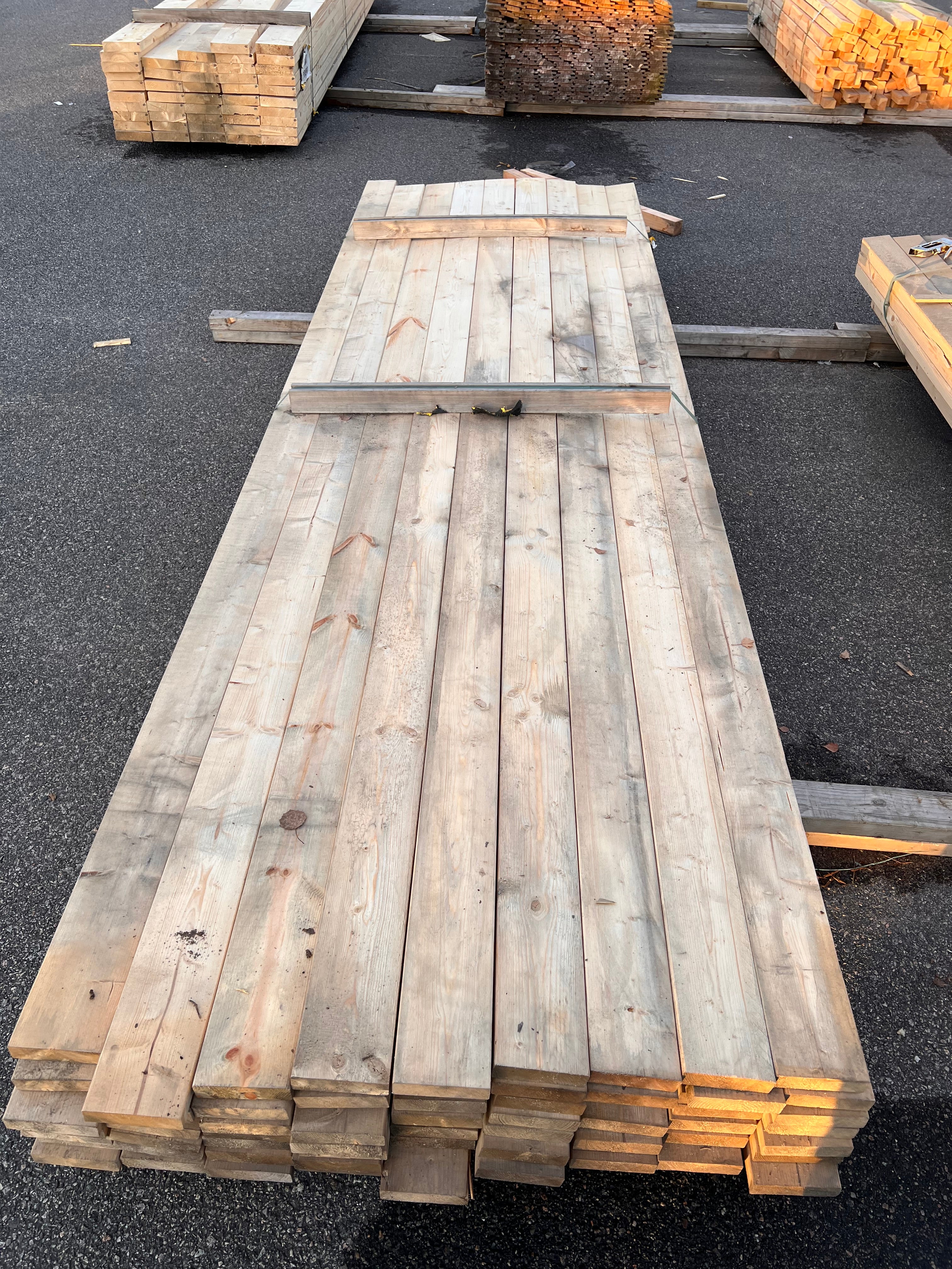 Paket reglar 34x120mm, 63st 3,60m (Väderbitet)