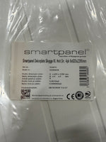 Parti Smartpanel Dekorplate Skygge Vit – 100st skivor, 148,18 m²