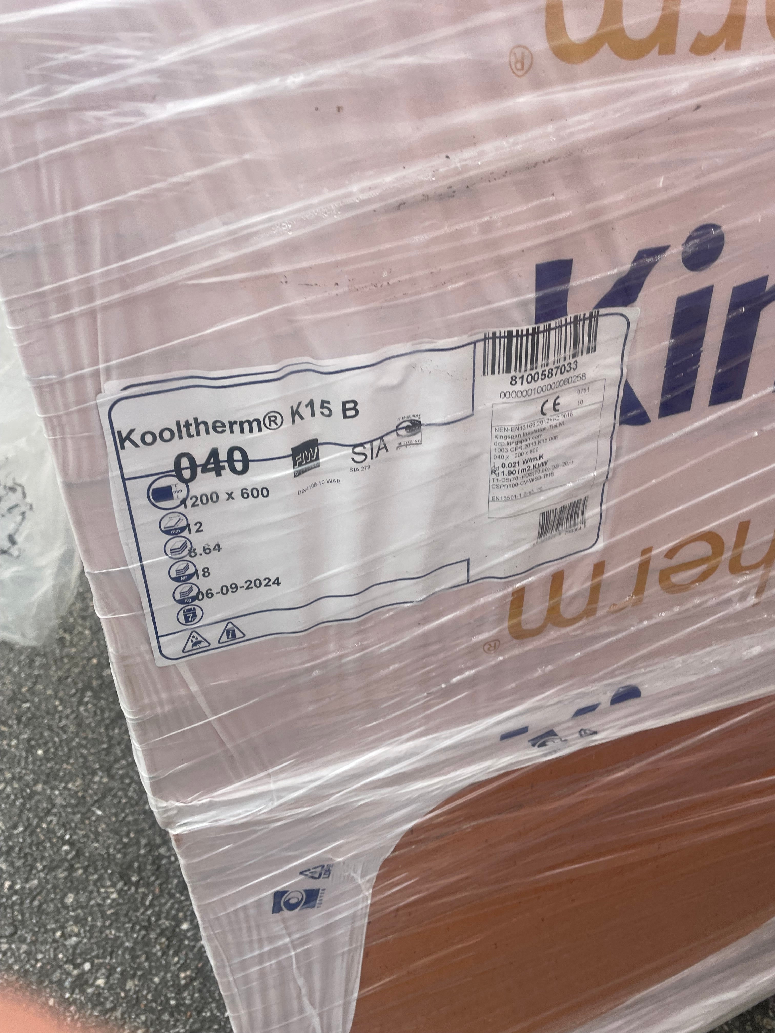 Kingspan cooltherm fasadskiva