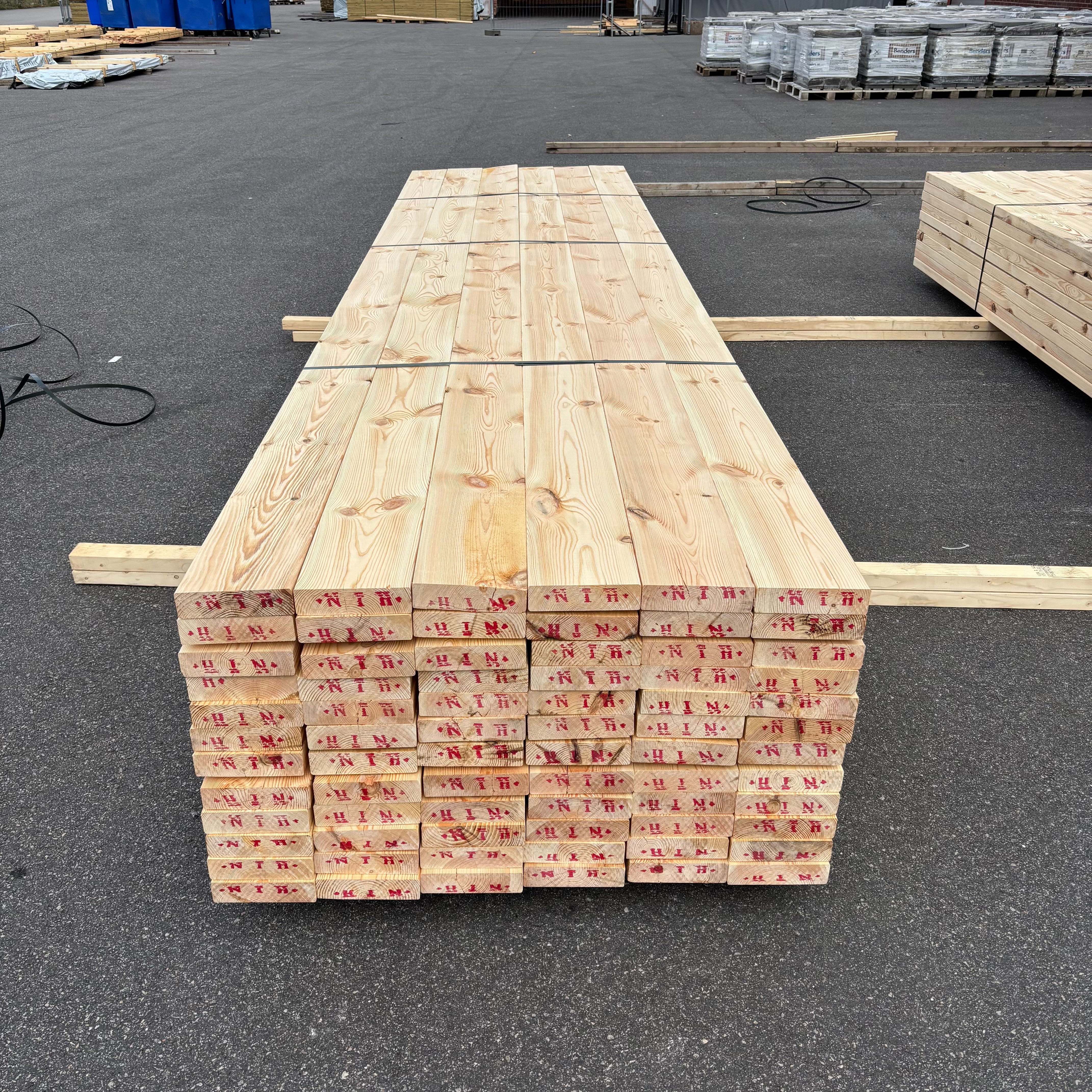 Paket Reglar 45x170mm – 72 st (4,20 m, furu)