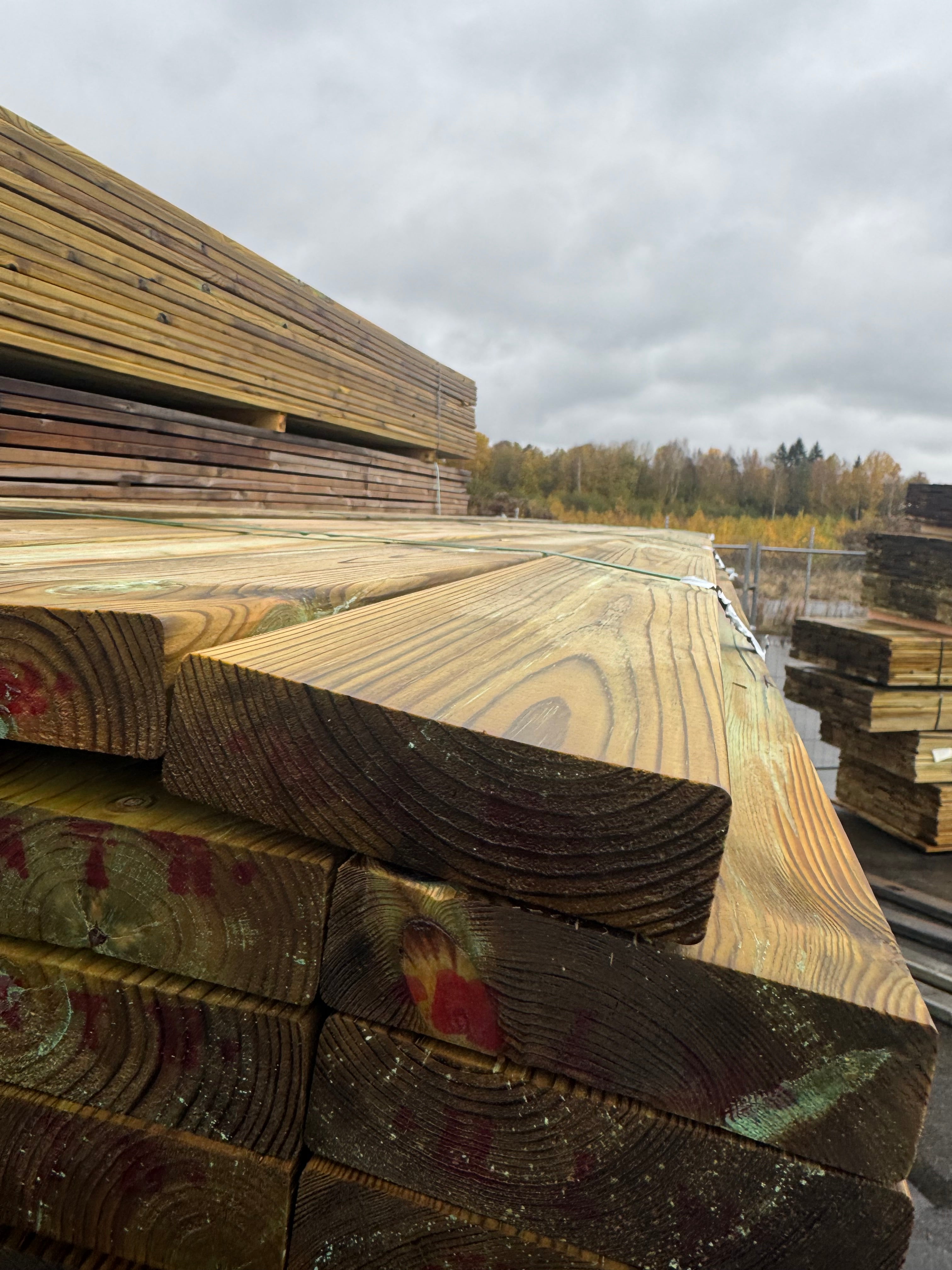 Paket Reglar 38x140mm – 85 st (4,80 m, Tryckimpregnerad Furu)