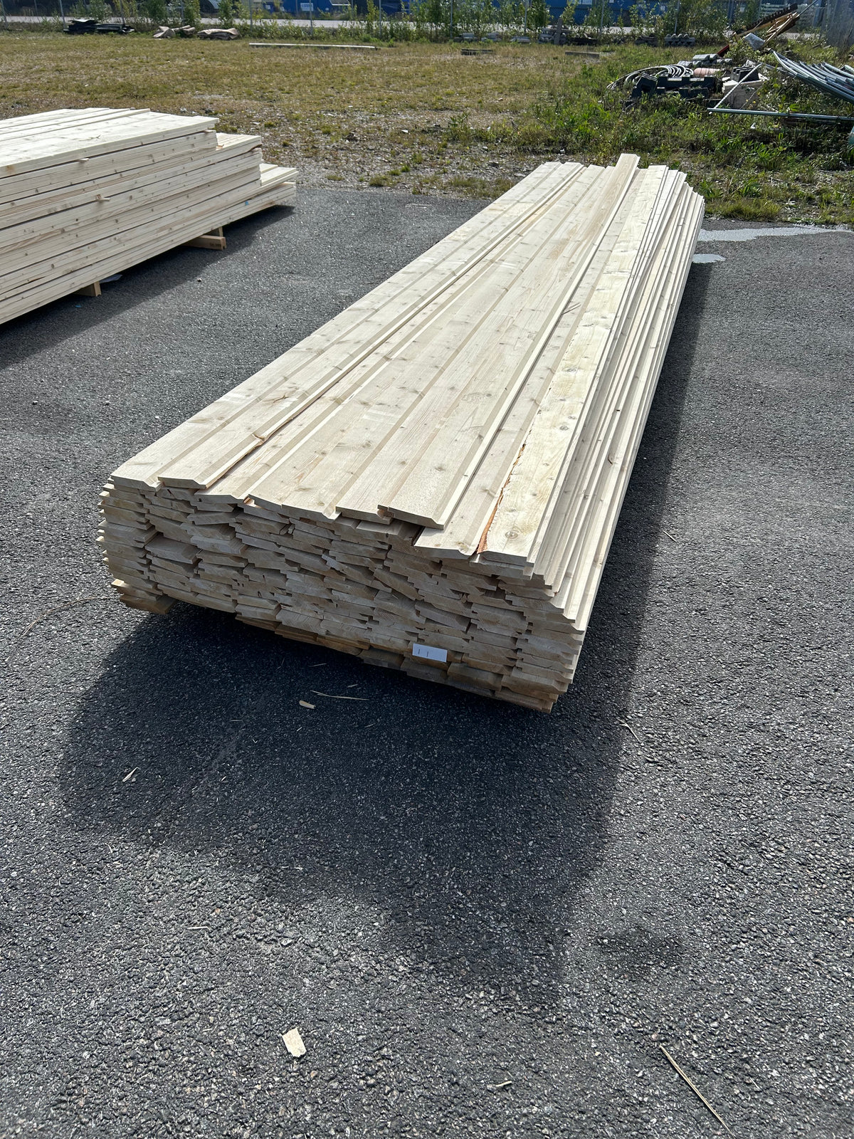 Paket Enkelfas Halvspont 22x120 mm – 4,80 m (Andra sortering)