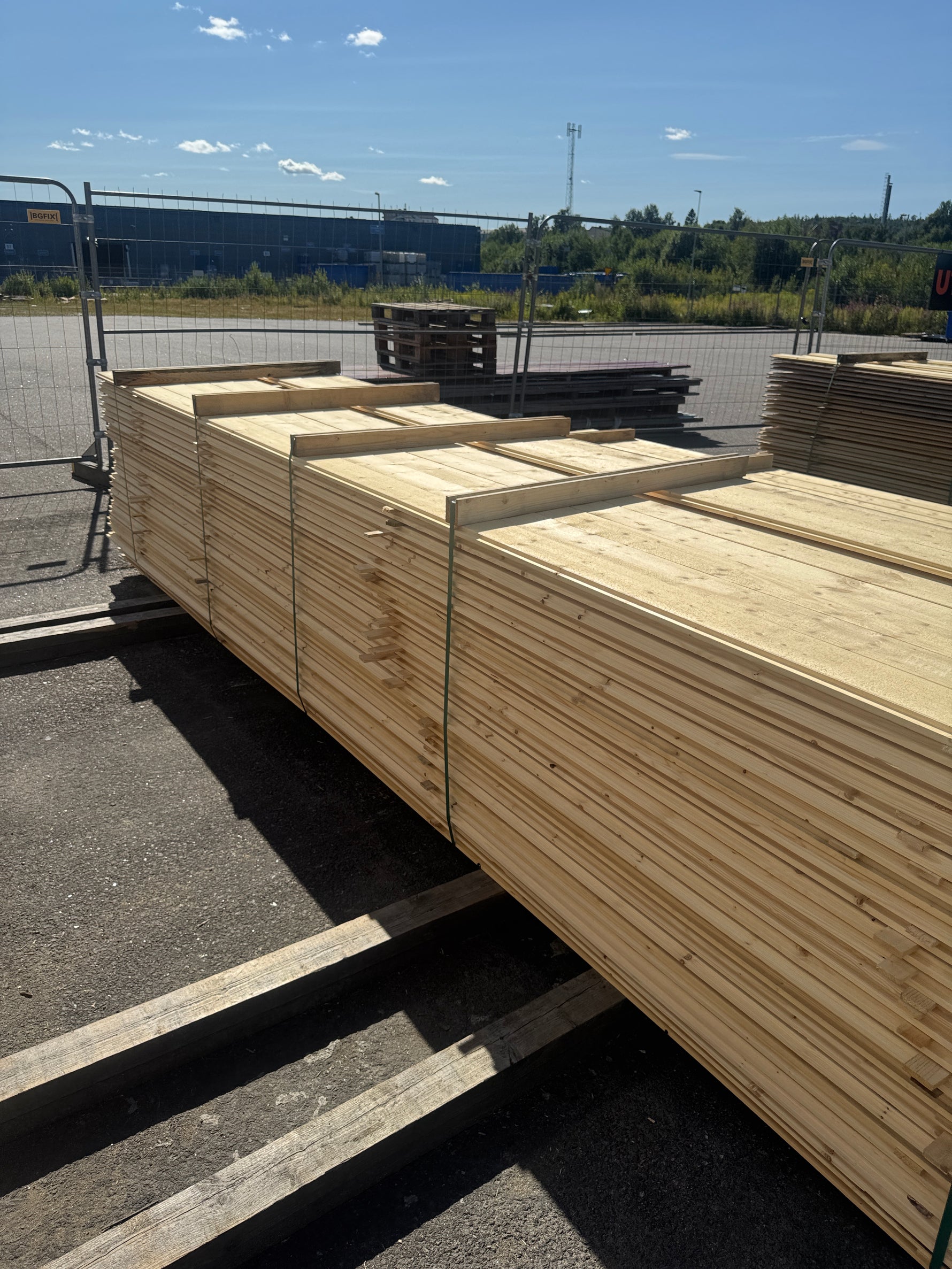 Paket Ytterpanel 22x120mm 4,80m 260st Obehandlad