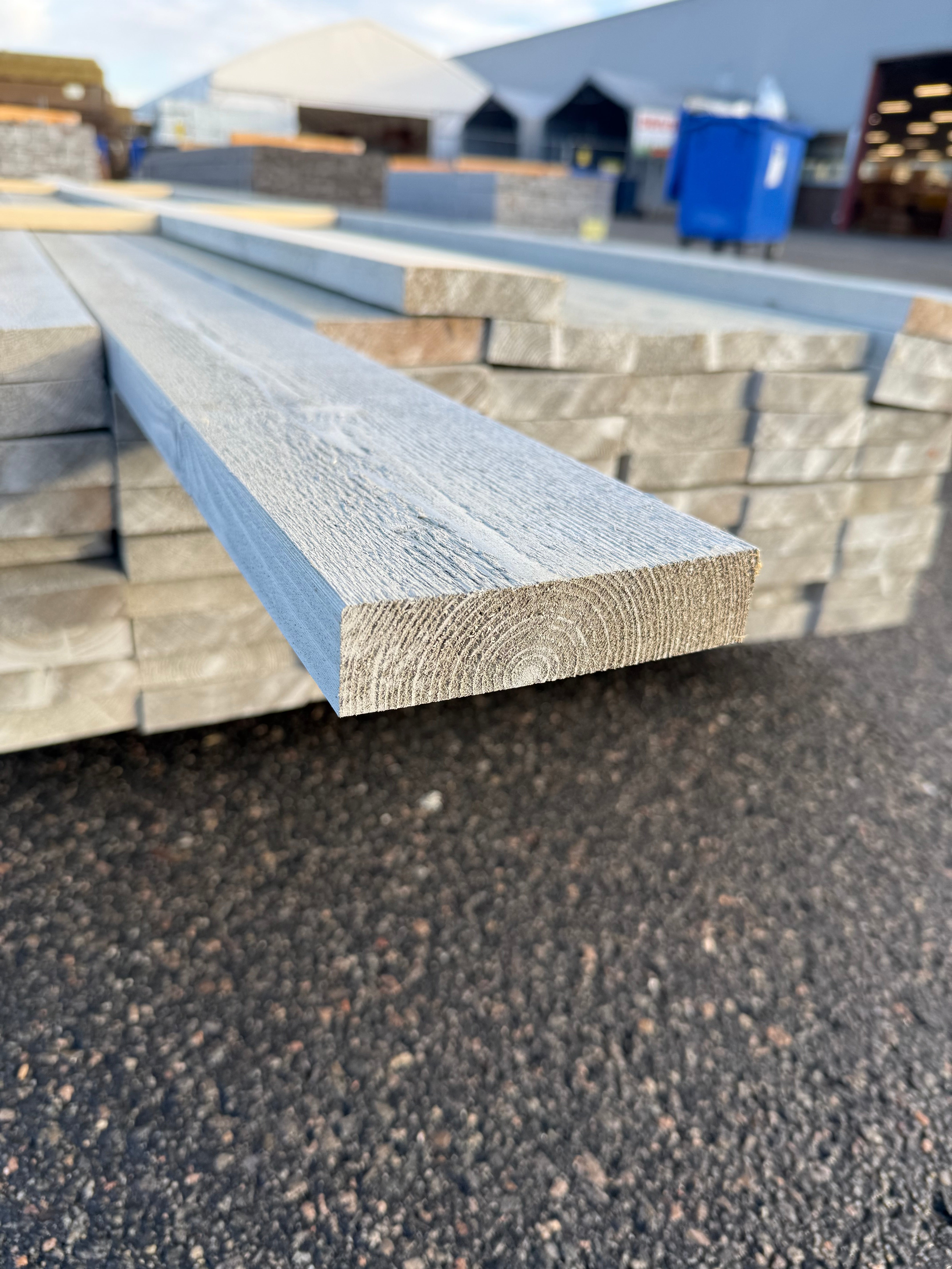 Paket Panel Finsågad 28x120mm – 75 st 4,80 m (Gran, Mellangrå NCS S3000-N)