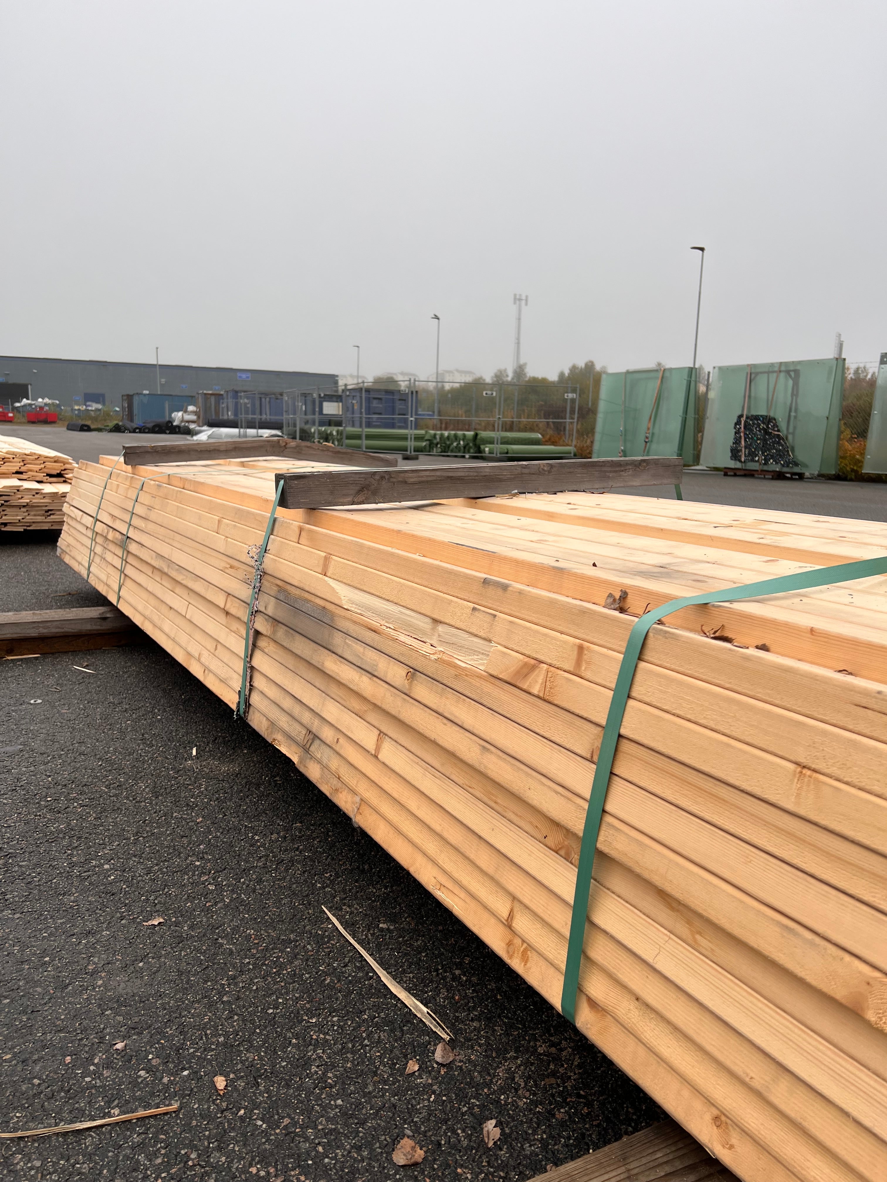 Paket Ändspontad Läkt 35x70 73st 4,50m (B-Sortering)