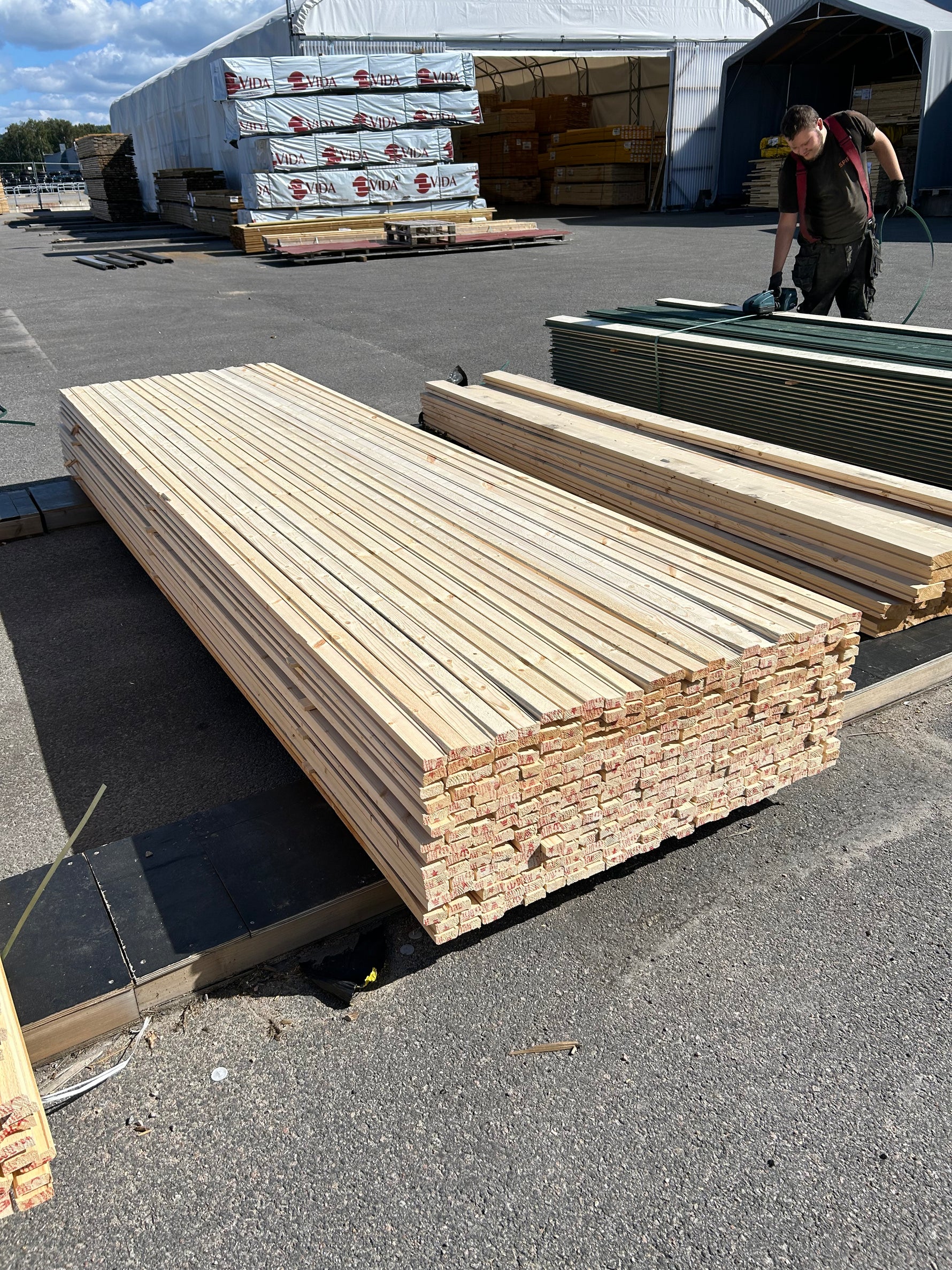 Parti Lockläkt 22x45mm 330st Obehandlade 3.60m
