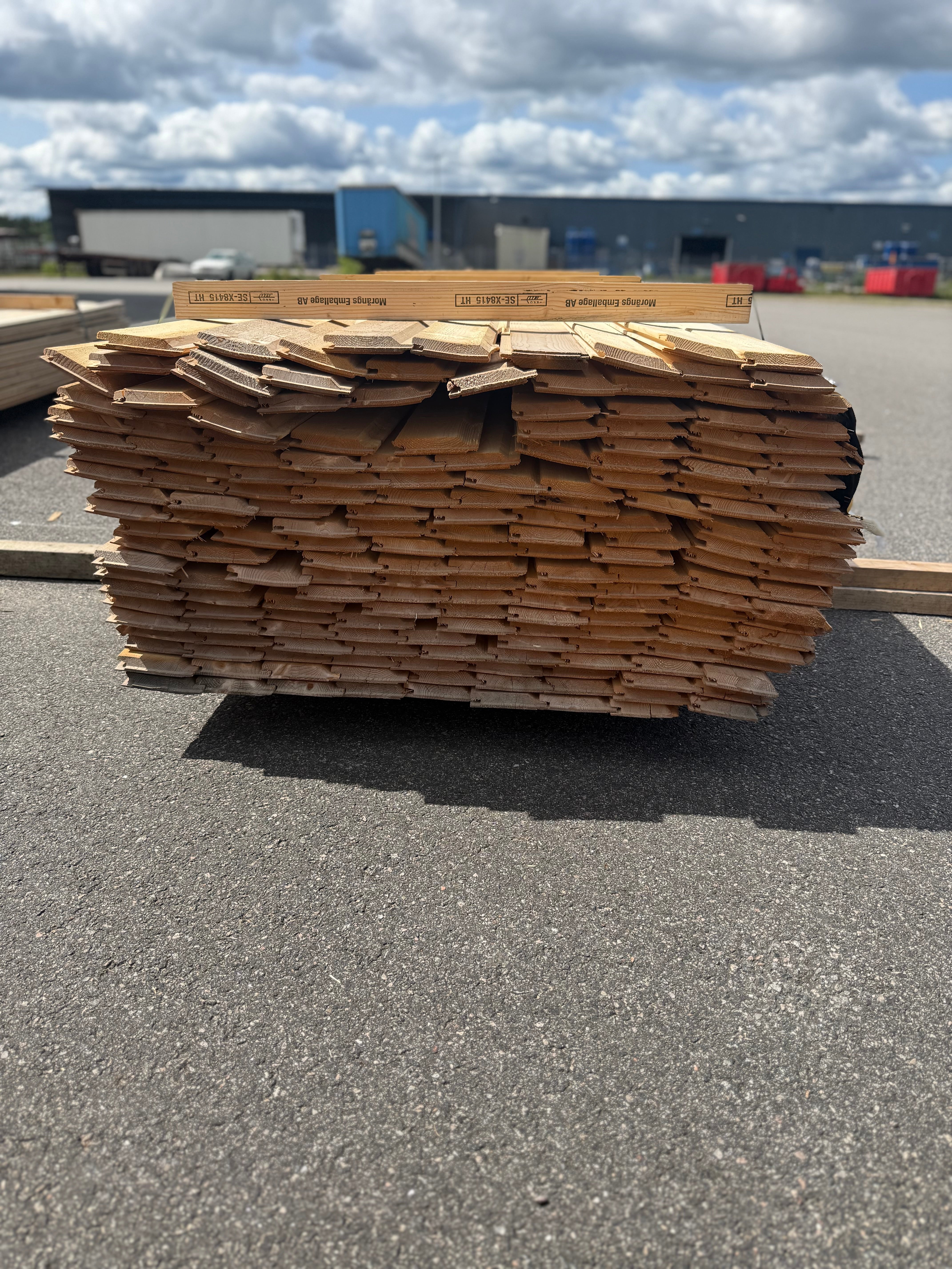 Paket Enkelfas ändspont 22x120 3.60m 189st