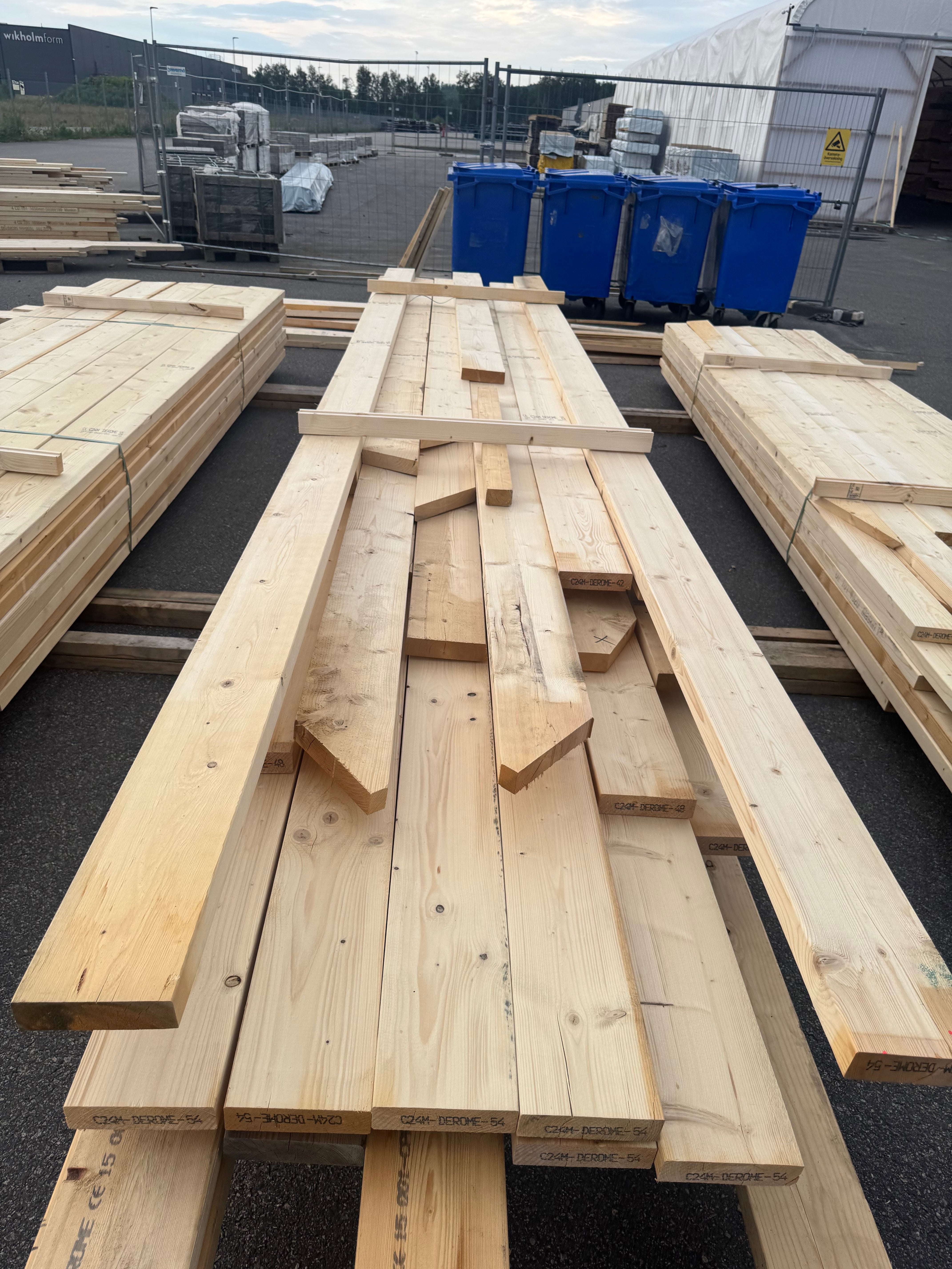 Paket Reglar 45x170 – 75 st C24 (ca 4,2 m)