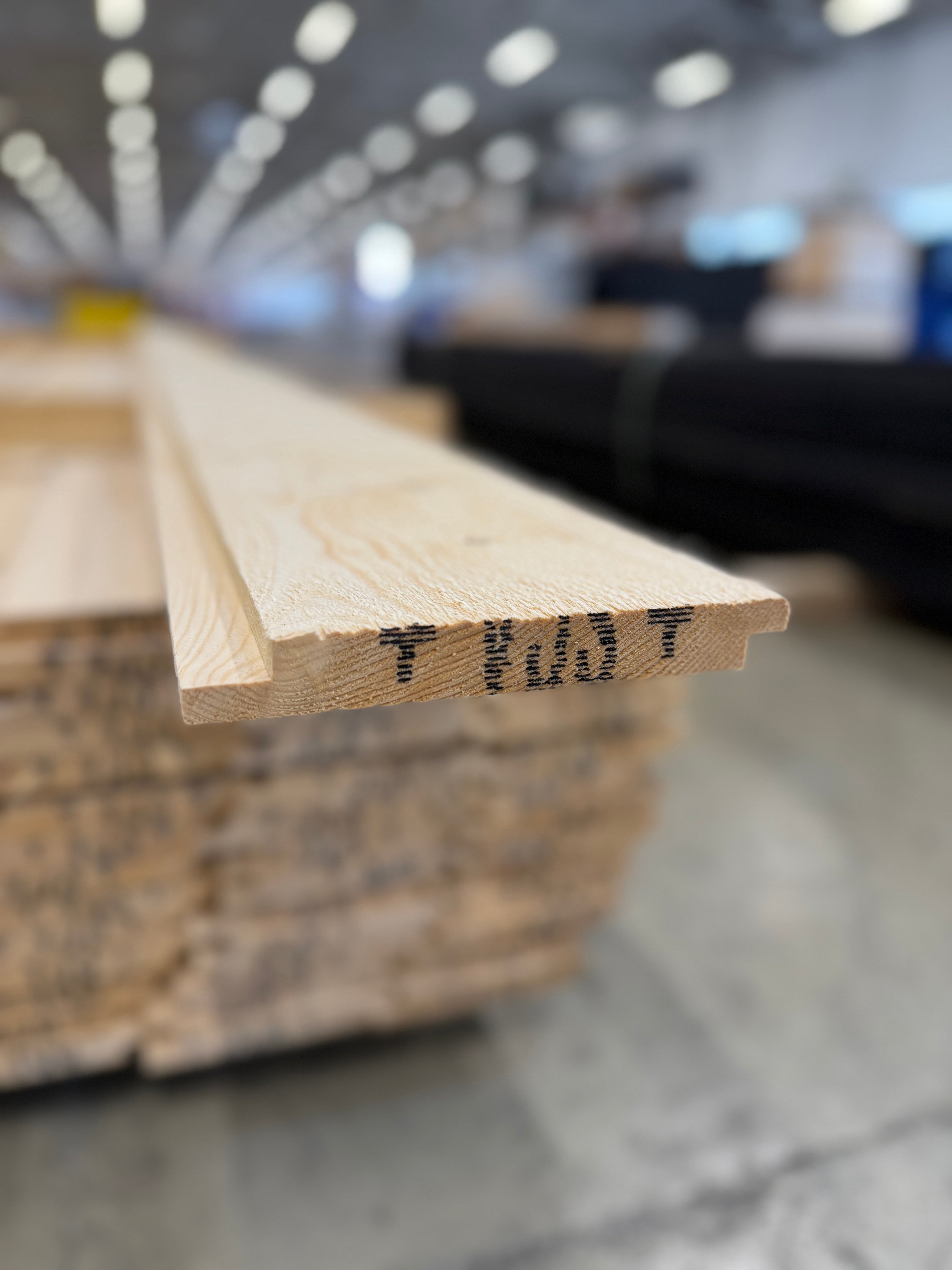 Paket Ytterpanel Hakfals 22×170 – 44 st (4.20 m) Obehandlad