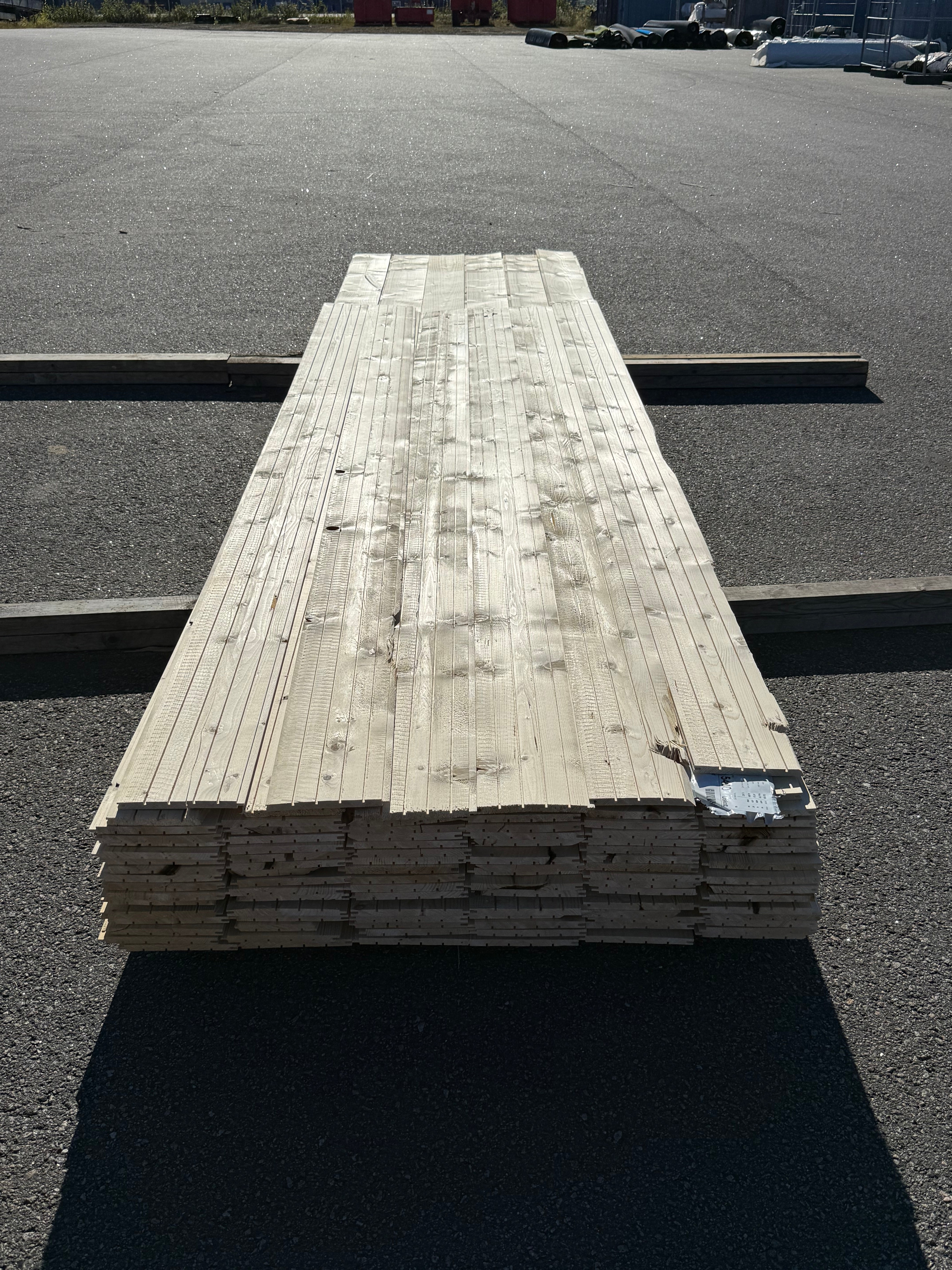 Paket Innerpanel 13x169mm Slätspont Gran Utskott