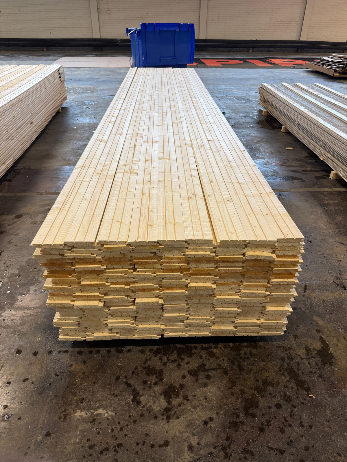 Paket Ytterpanel 19×120 mm 5,10 m Obehandlad – 243 st