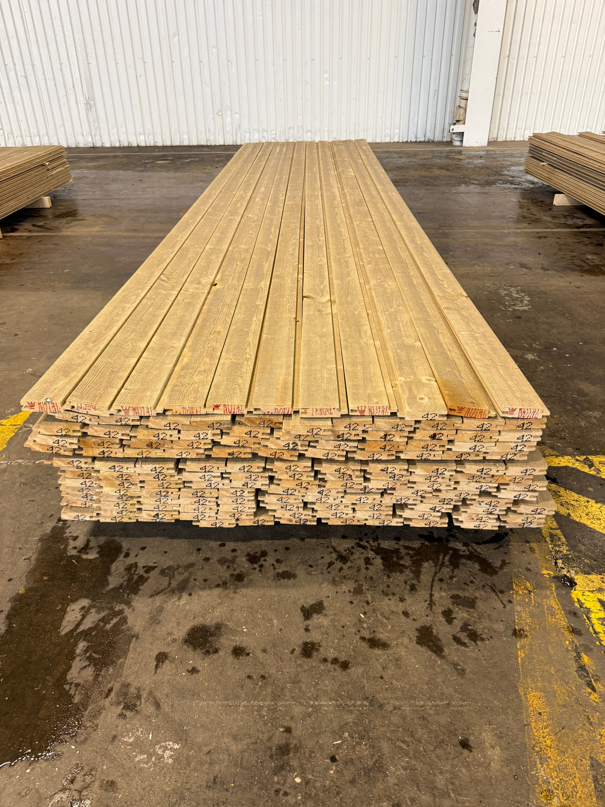 Paket Spårpanel Lasyr 22×95 mm 4,20 m – 143 st