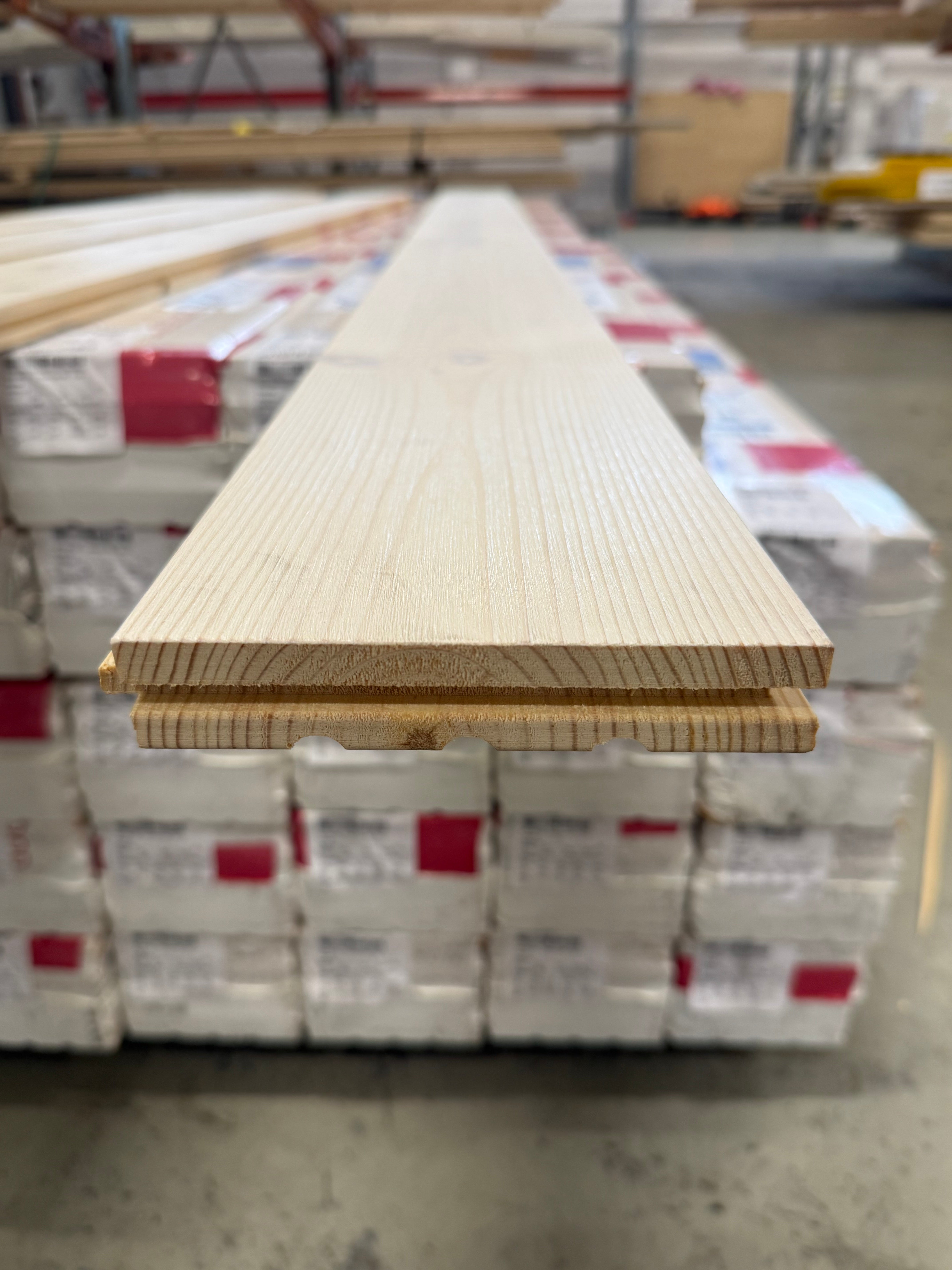 Moelven Furu Golv Snö 25x142mm - Per Bunt (4st 2,20m)