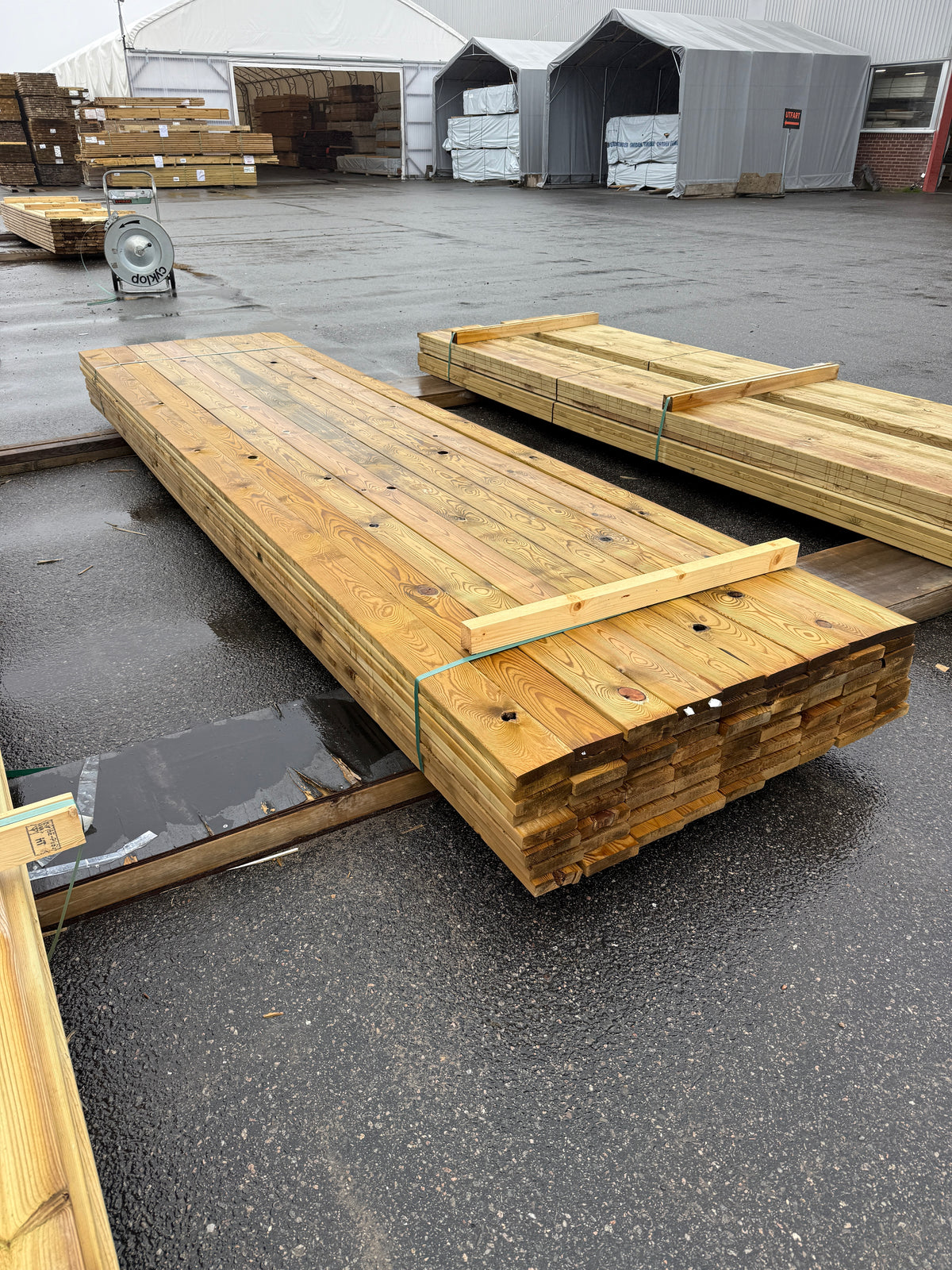 Paket Tryckimpregnerad Trall 28x120mm 4.20m 72st (Andra Sortering)
