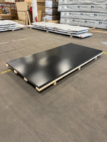 Slätplåt 1230x2500mm- Svart 0,5mm - Spirec