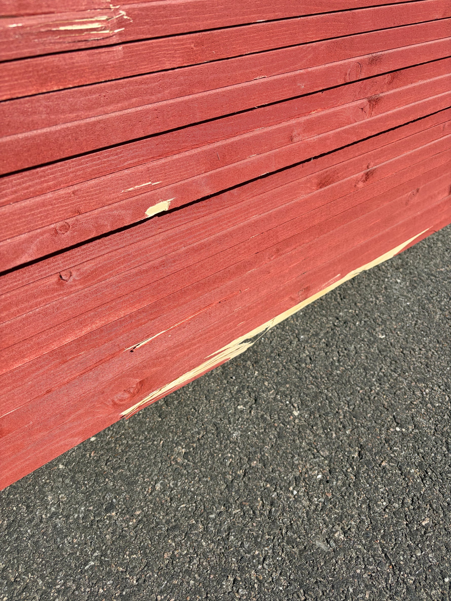 Paket Finsågade Brädor 22x195mm, 125st 5.40m Grundmålad
