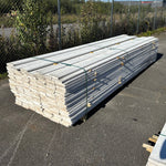 Paket Finsågade Brädor 22x145mm 3,90m 148st Grundmålade