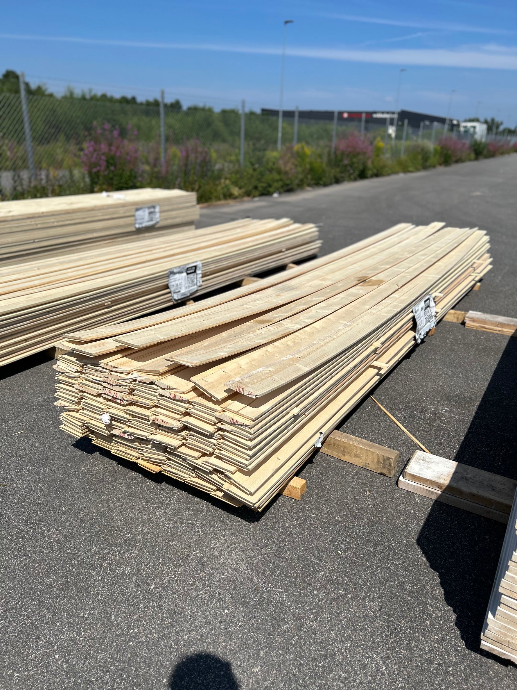 Paket Enkelfasspont 22x145mm 133st 4.80m Obehandlade (Andra sortering)