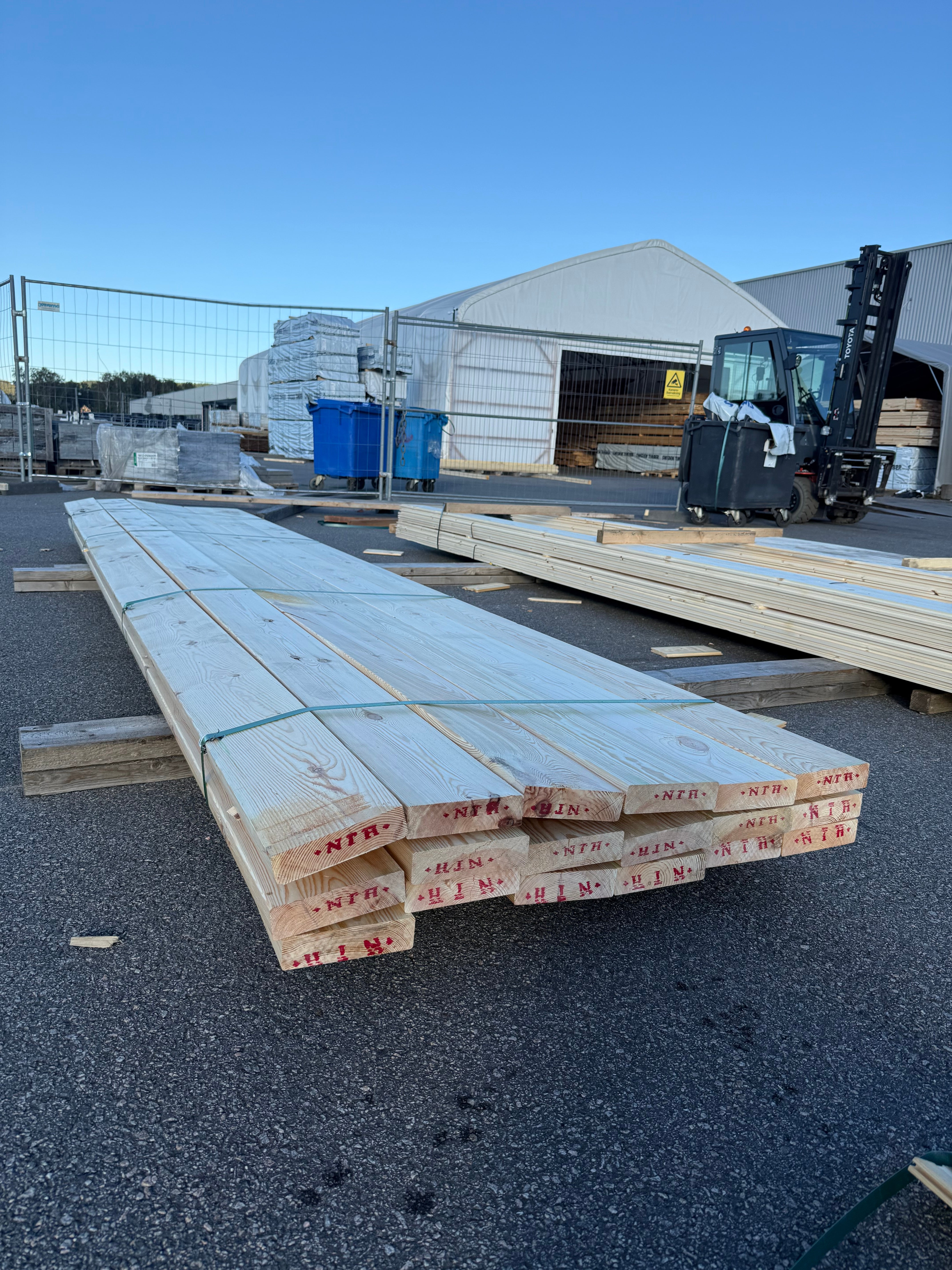 Paket Reglar 45x170 – 18 st (5,10 m, furu)
