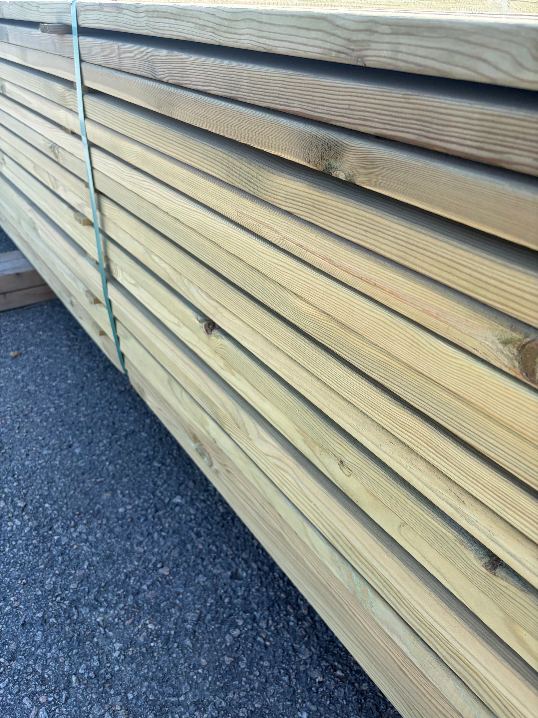 Paket Tryckimpregnerad Trall 28x120mm, 153st 5,1m