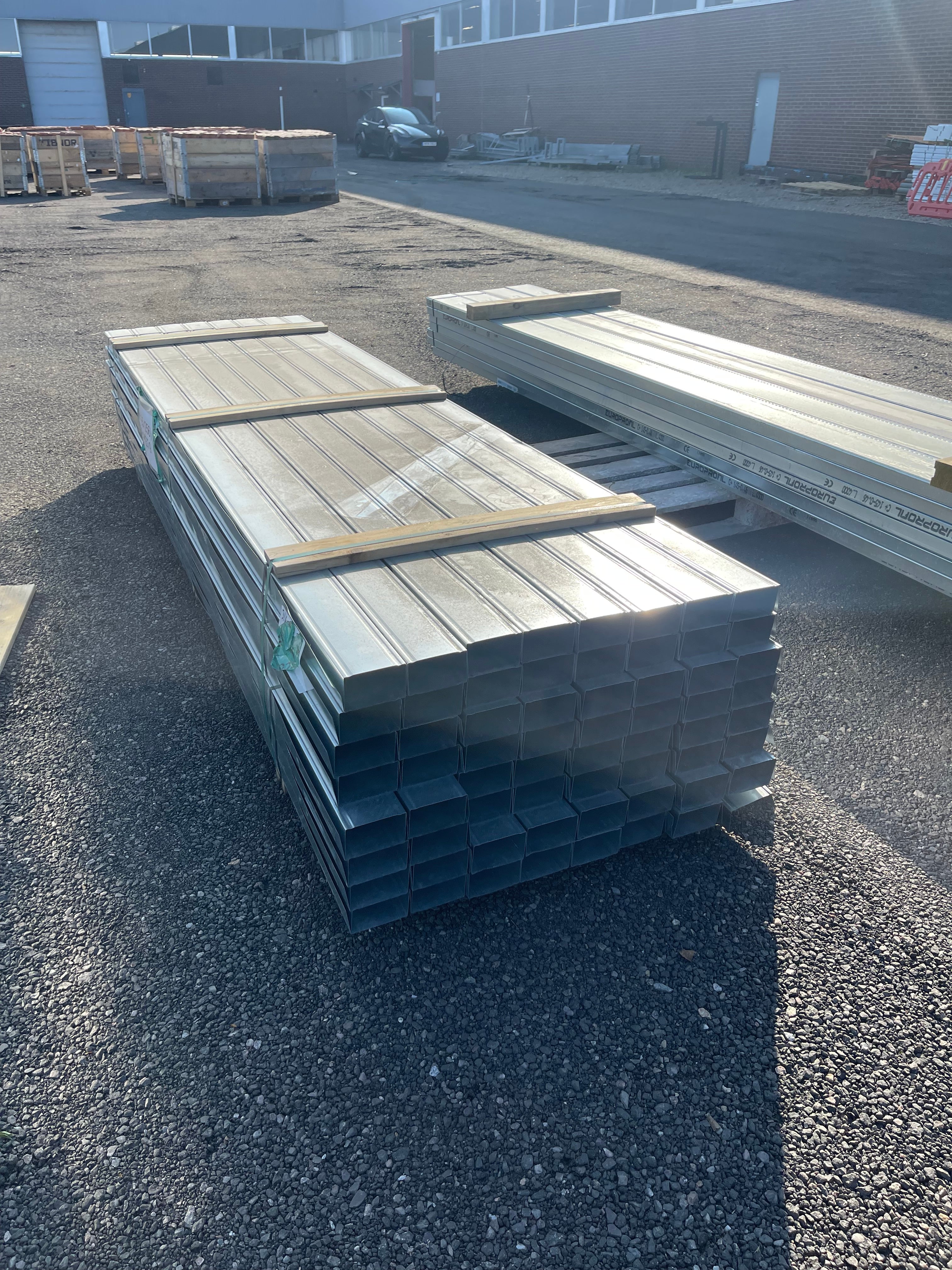 Paket Stålskenor – 55×95 mm – 128 st