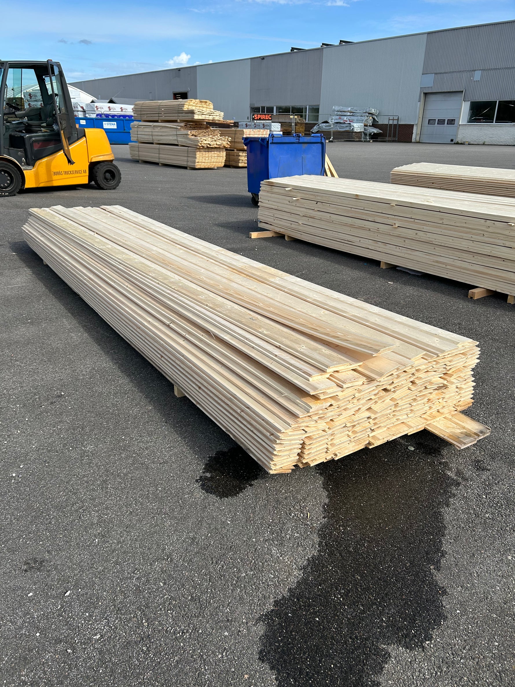 Paket Enkelfas Halvspont 22x120 mm – 4,80 m (Andra sortering)