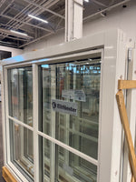 Fönster 158x148 cm – 3-glas, vitt inåtgående