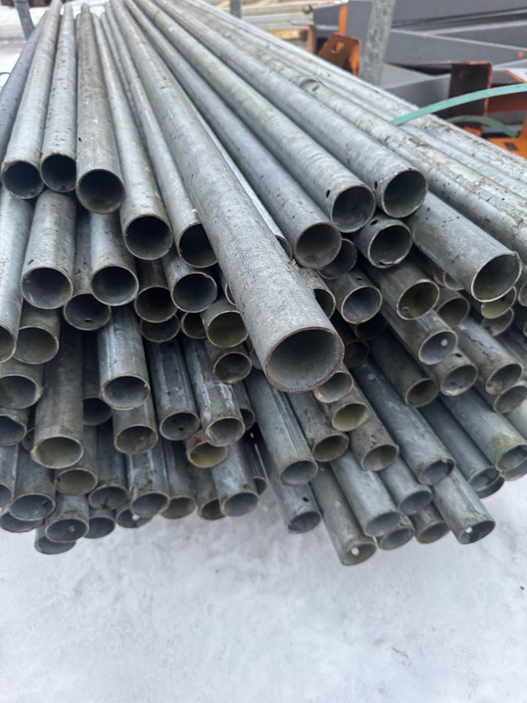 Stålrör Ø45 mm – 2,5 m – Galvaniserat - Spirec