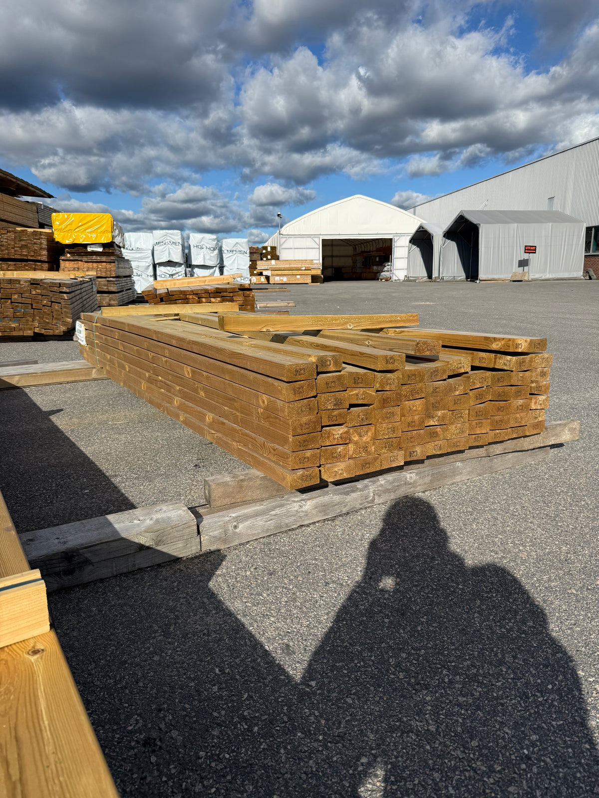 Paket Tryckimpregnerade Reglar 45x95mm 3,30m NTR-AB, C24 72st