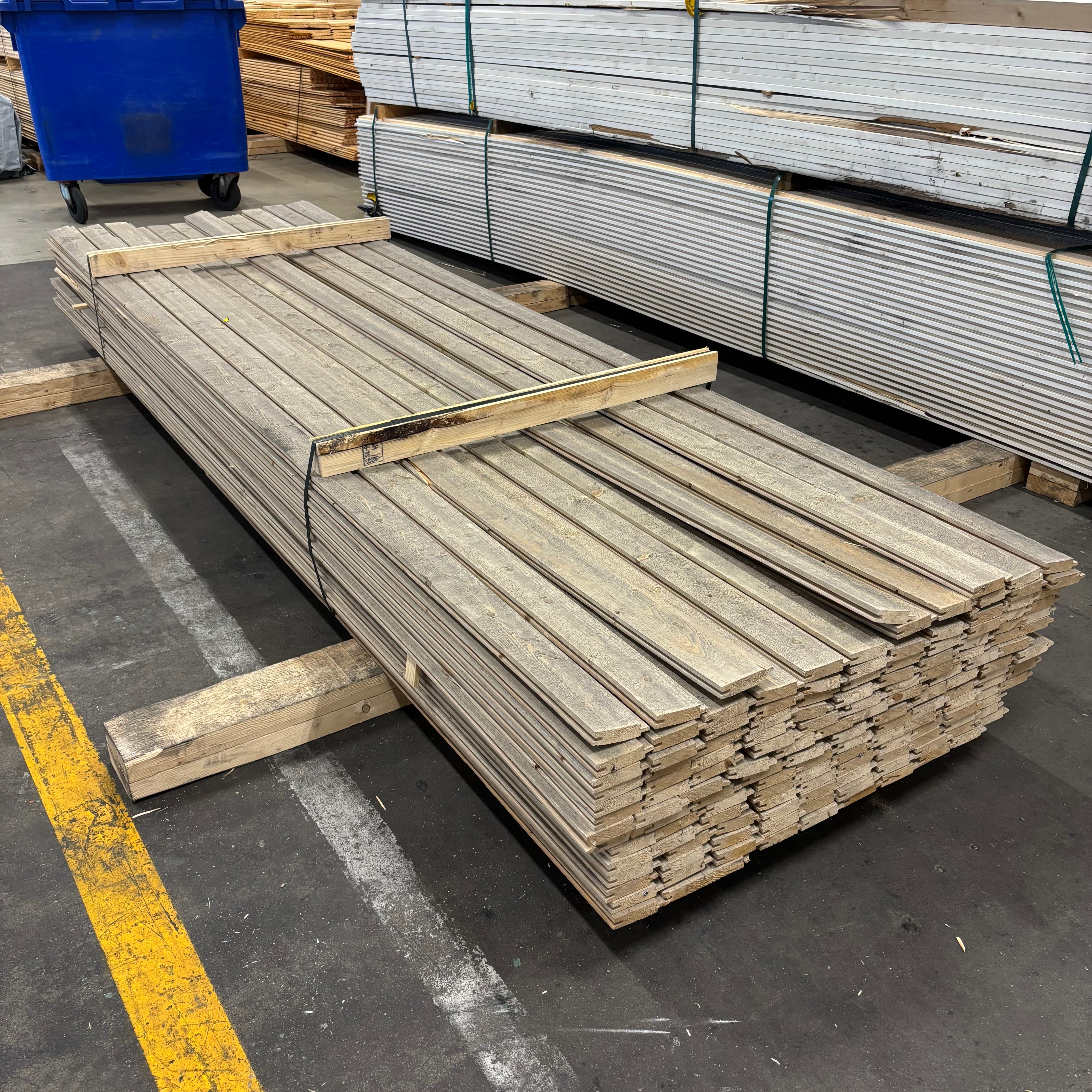 Paket Spårpanel 22x95 – 146 st (3,60 m, gran, lasyr)