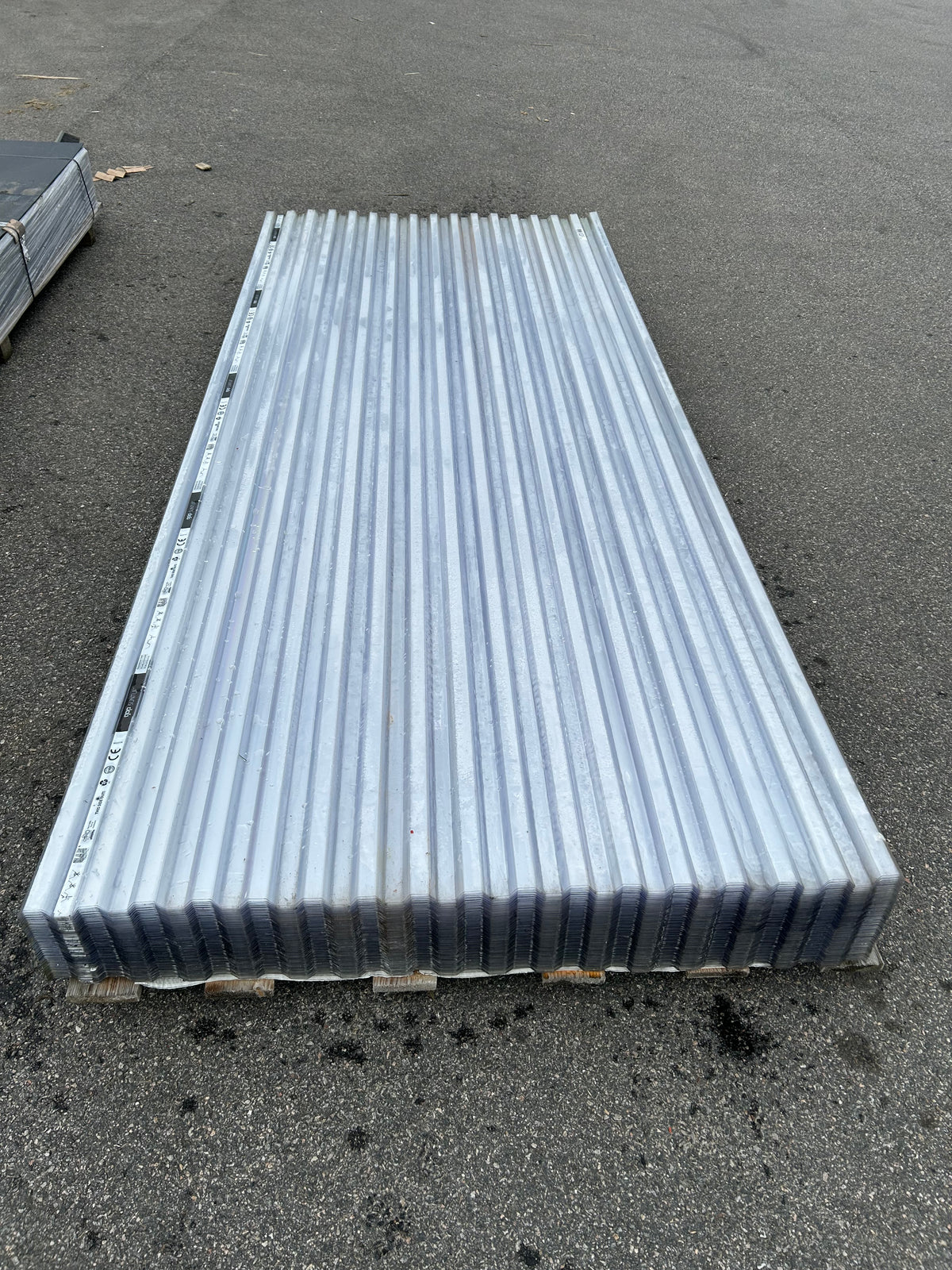 Plasttak GOP Suntuf klar- 0,8mm Trapetsprofil