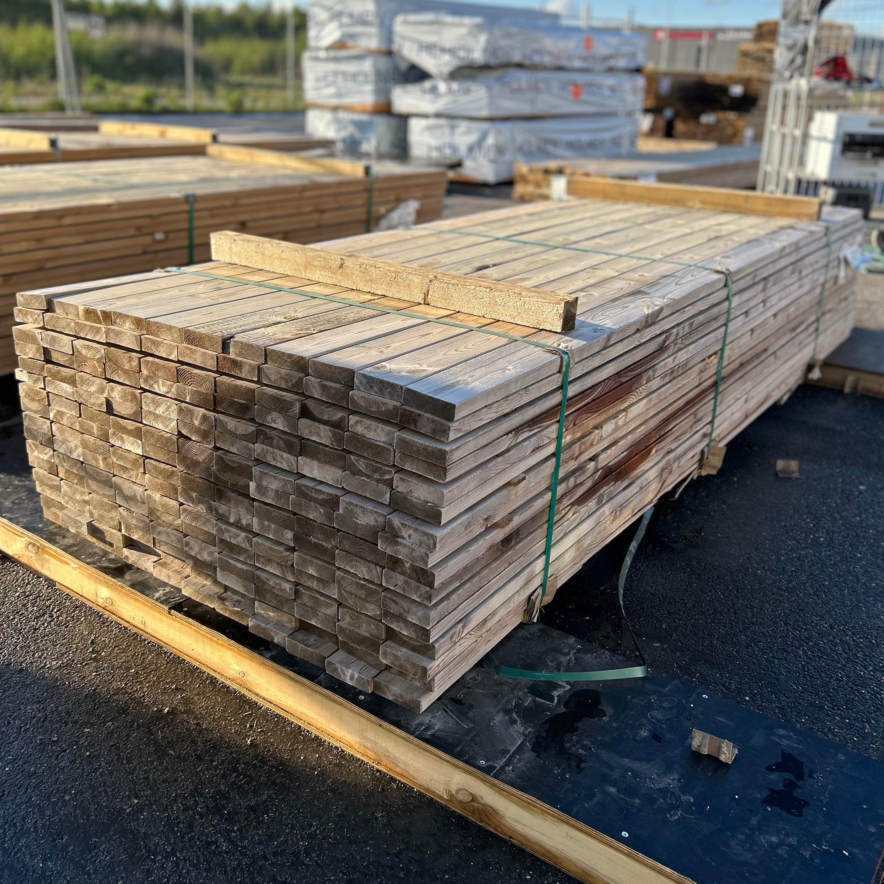 Paket Tryckimpregnerad Trall 28x95mm, 176st 3.0m