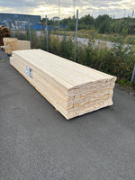 Paket Finsågade Brädor 22x120 mm – 4,20–4,80 m (Andra sortering)