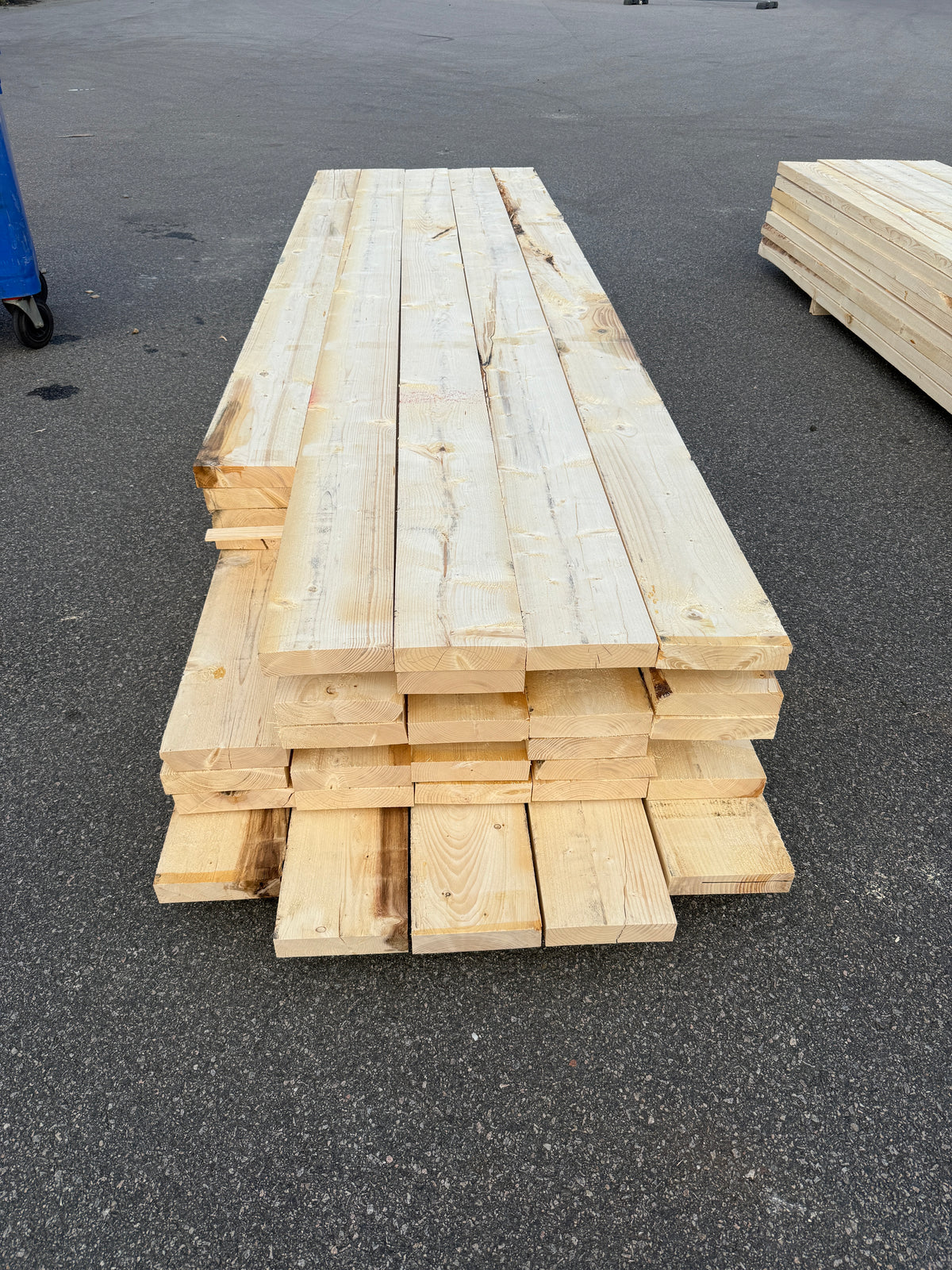 Paket Ohyvlade Reglar 47x200mm (2,70–3,60m) 39st