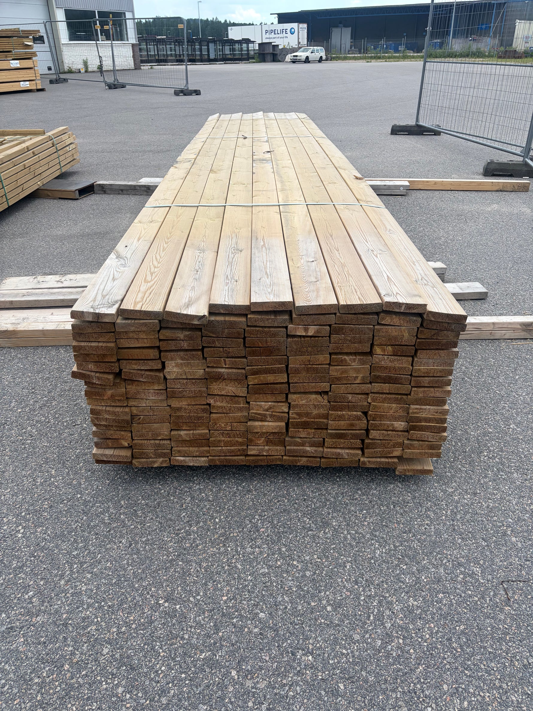 Paket Tryckimpregnerad Trall 28x120mm, 153st 5,40m