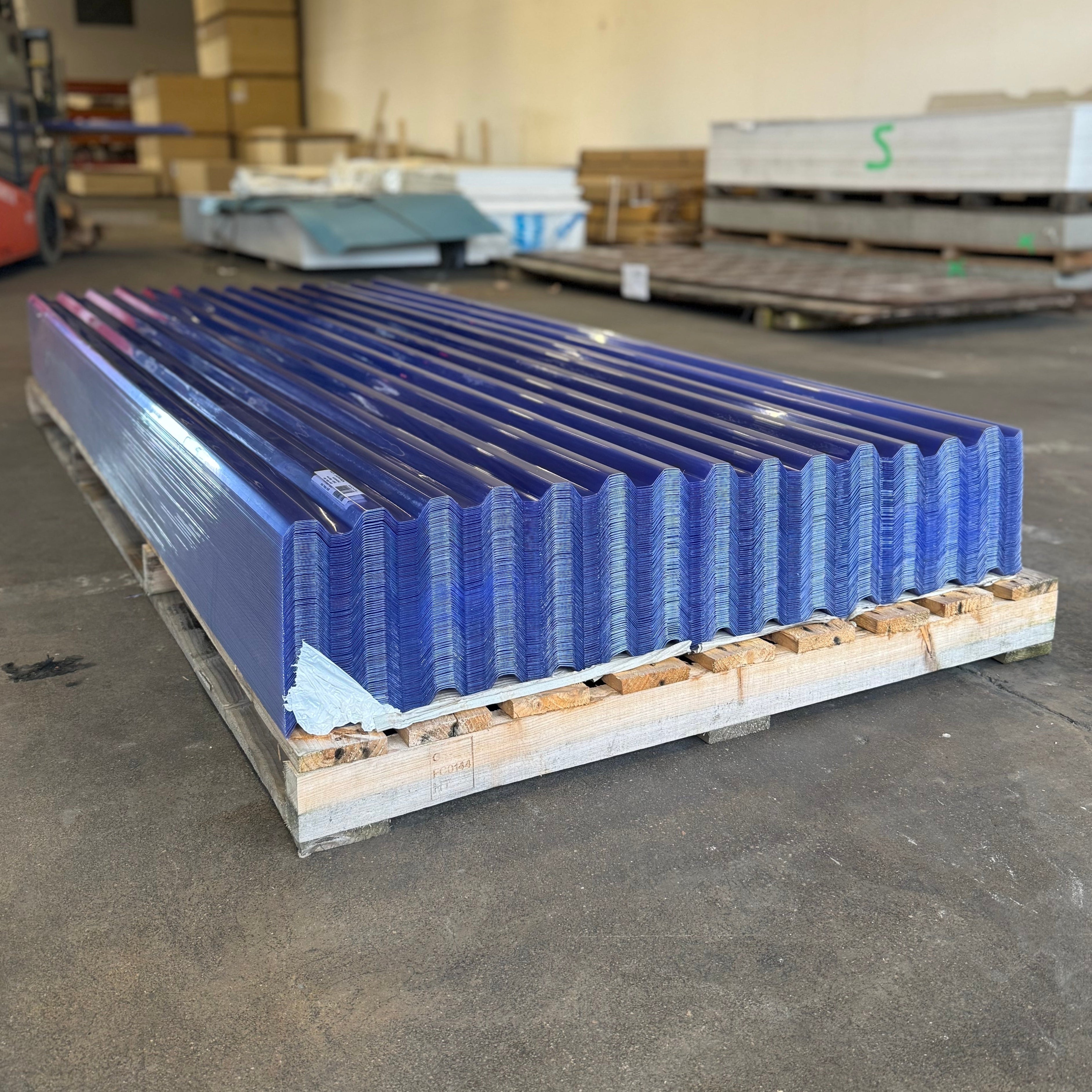 Takplast Korrugerad PVC Klar 0,9mm