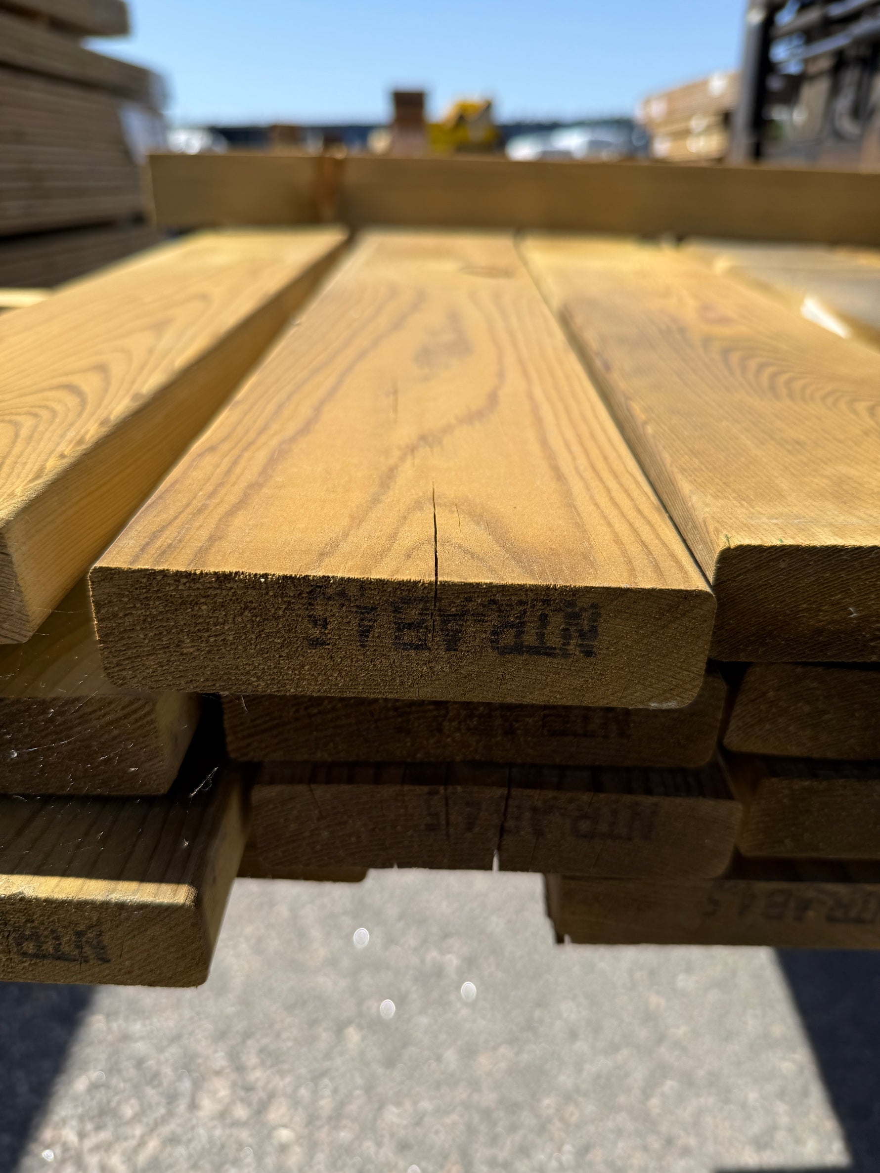 Paket Trall Furu 28x120mm 4,50m 23st Impregnerad B-kvalitet