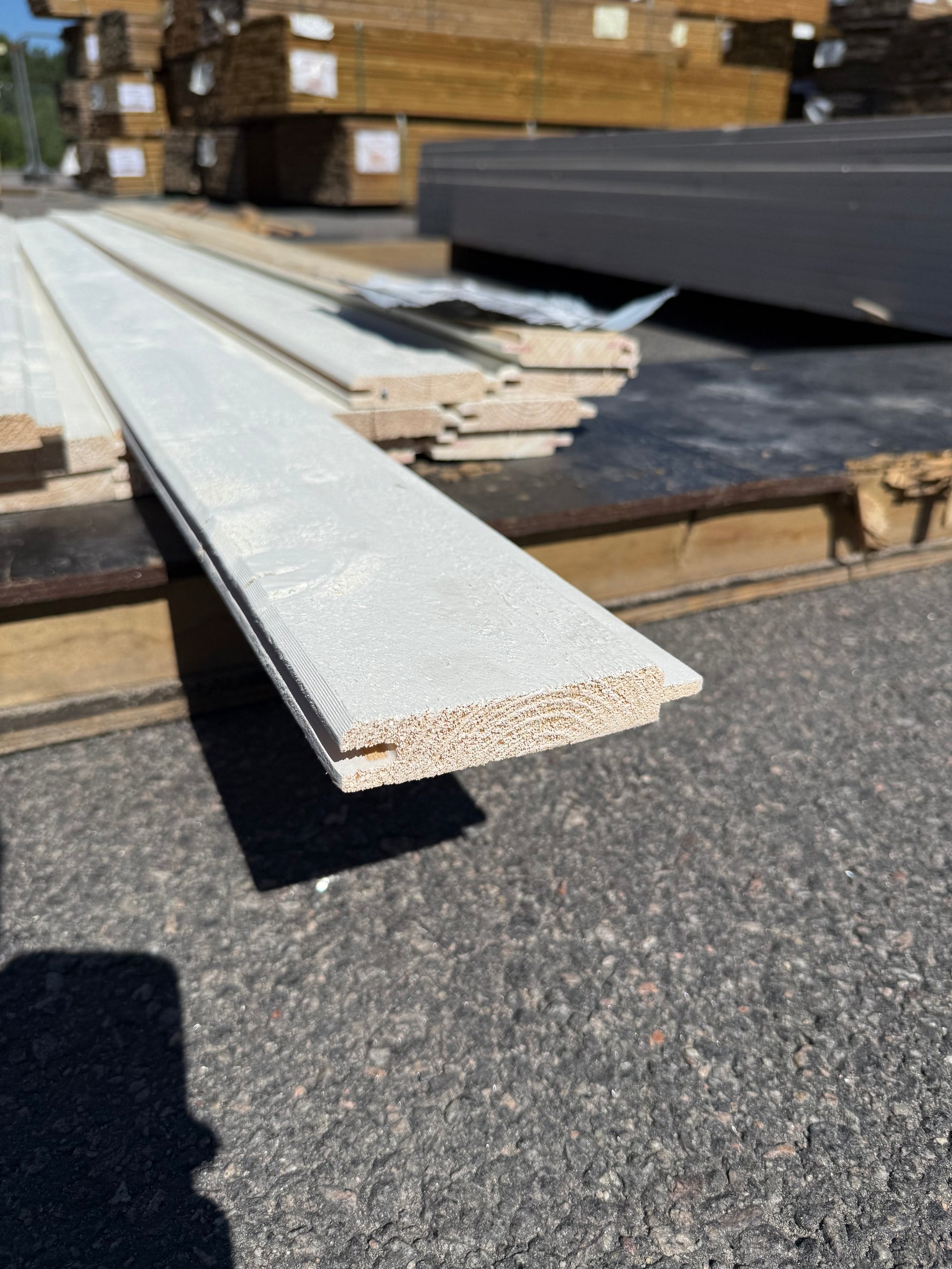 Paket Ytterpanel Dubbelfasspont 22x120mm, 28st 2.70m Mellanstruken